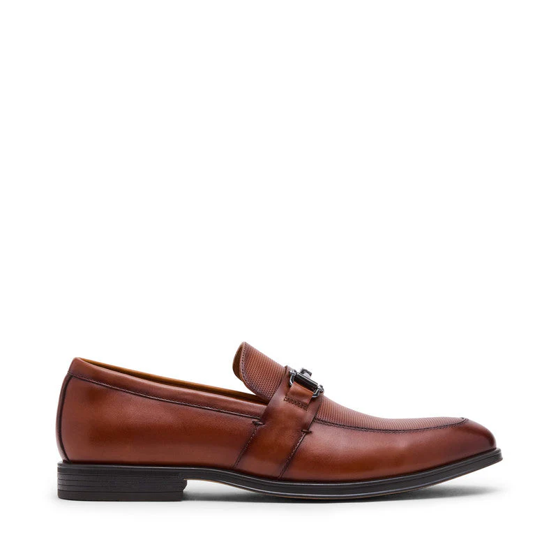 Santino Tan Men's Slip On Dress Shoes - Image 3