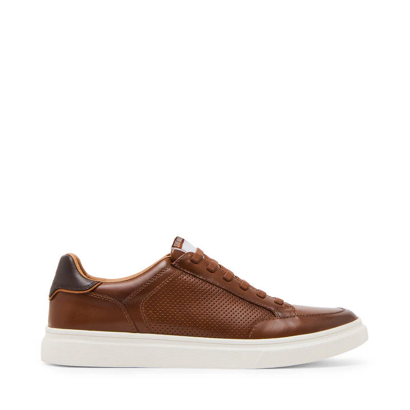 Saul Men's Tan Low Top Sneakers - Image 3
