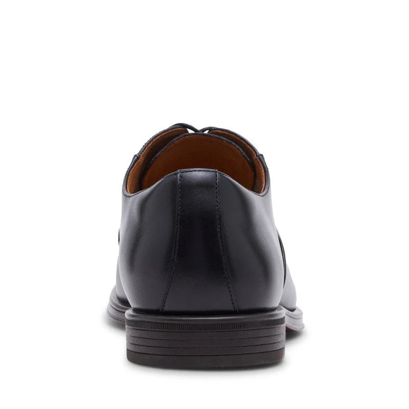 Saxxon Black Men's Oxfords Shoes - Image 5