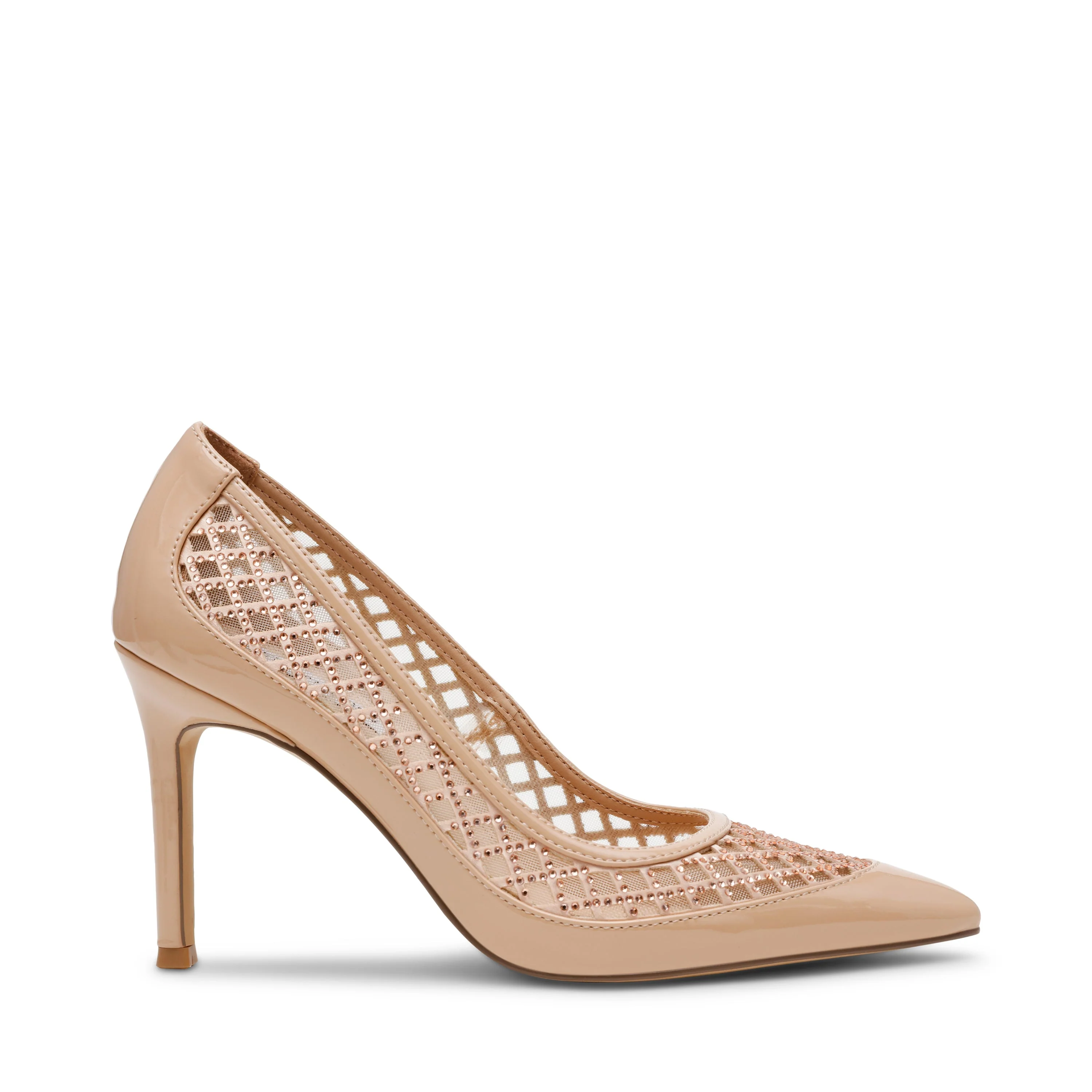 Saxxon Women's Blush Patent Sandals - Image 3