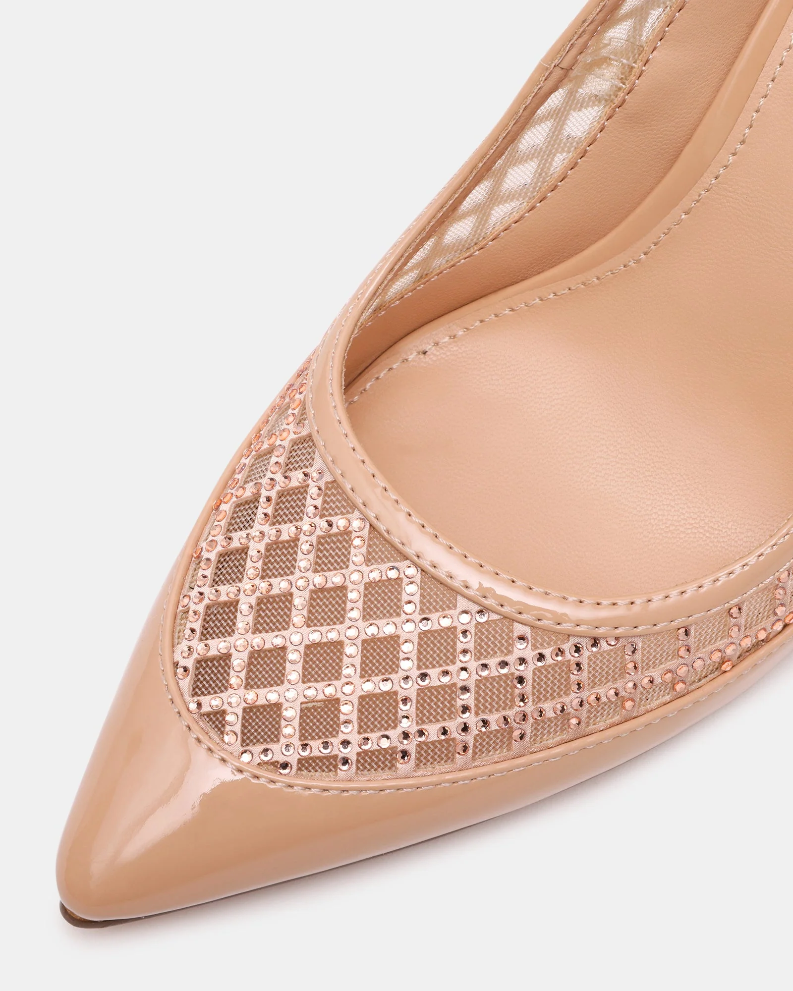 Saxxon Women's Blush Patent Sandals - Image 4