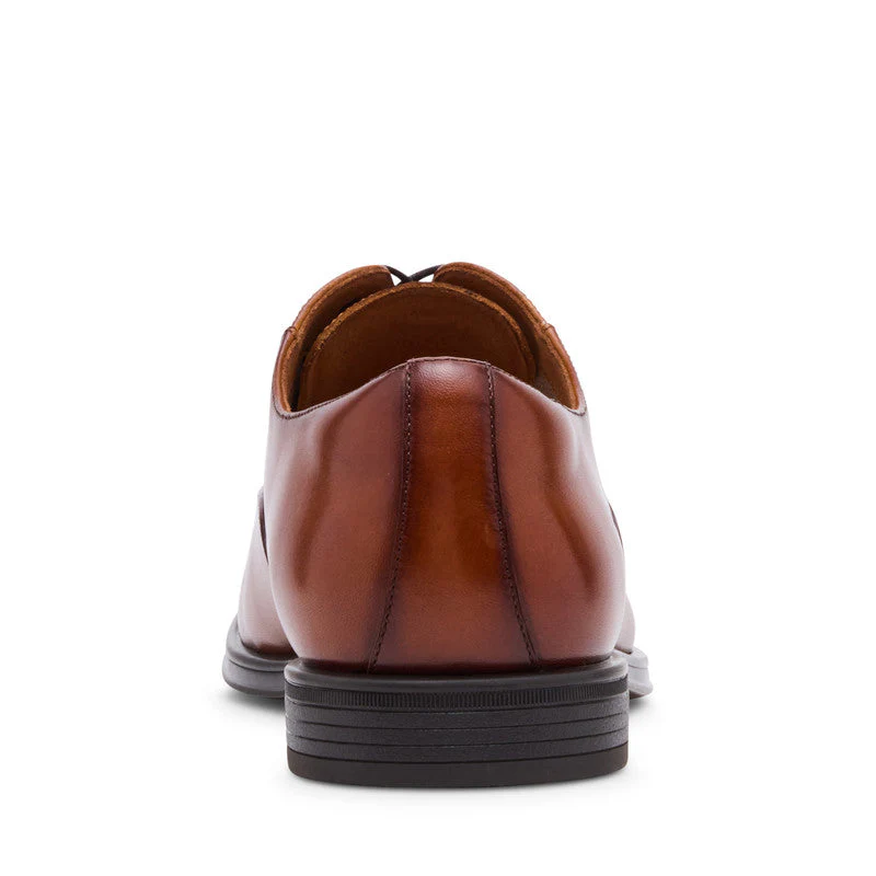 Saxxon Tan Men's Oxfords Shoes - Image 5