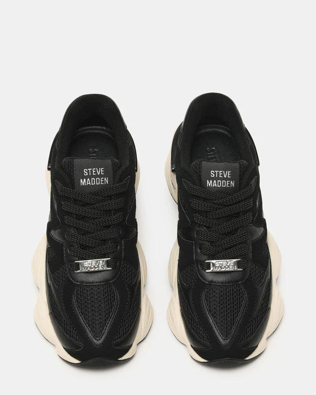 Setti Black Multicolor Women's Sneakers - Image 2