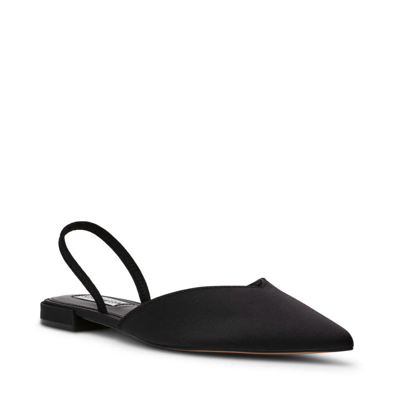 Sierra Ave Black Women's Flat Sandals