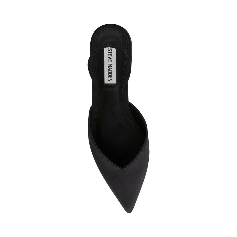 Sierra Ave Black Women's Flat Sandals - Image 3