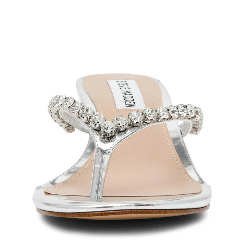Slater Silver Women's Mid-Evening Sandals - Image 5