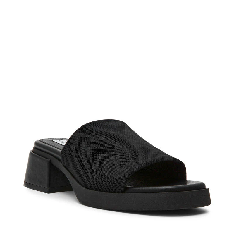 Slidester Black Women's Heels