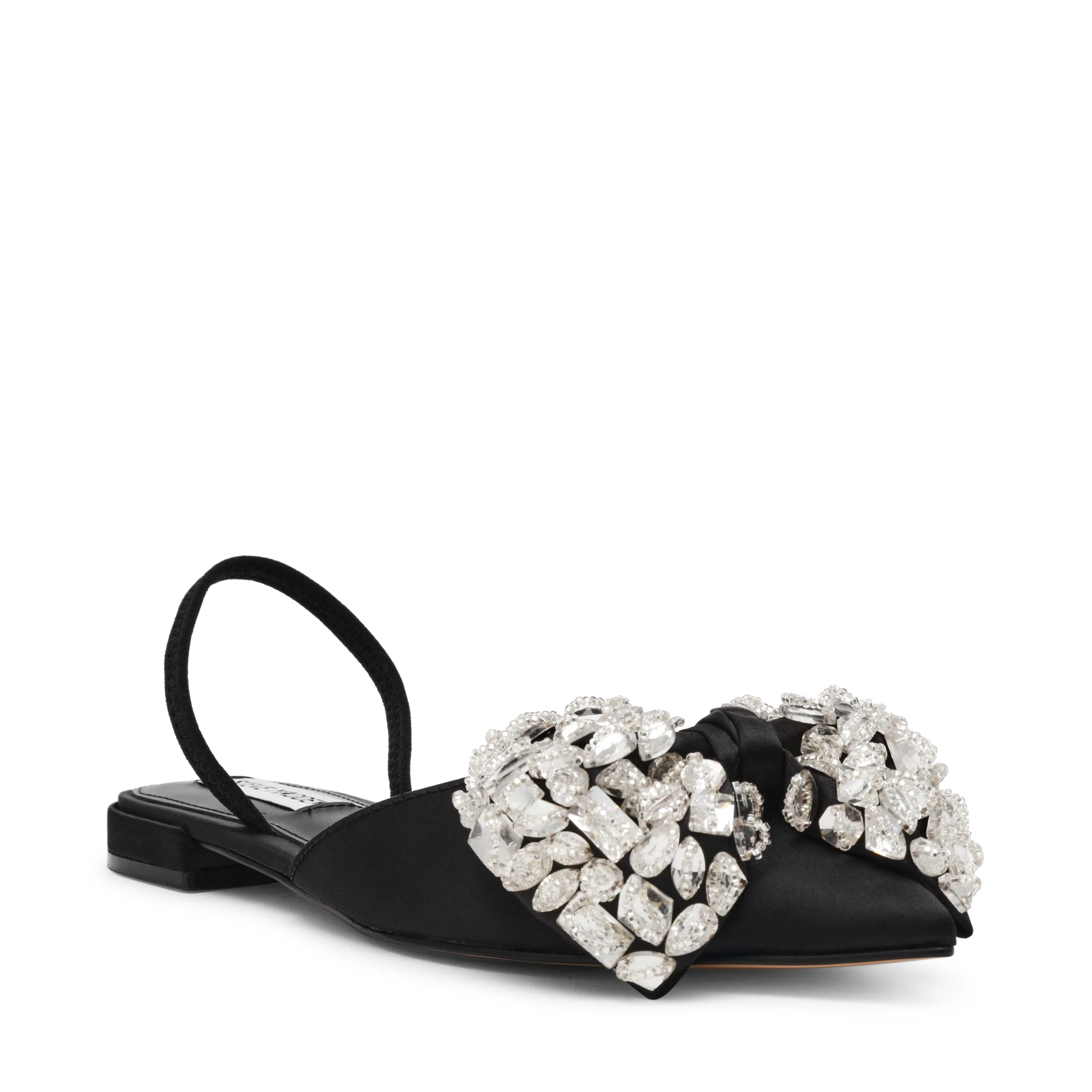 Sloane Women's St. Black Flat Sandals