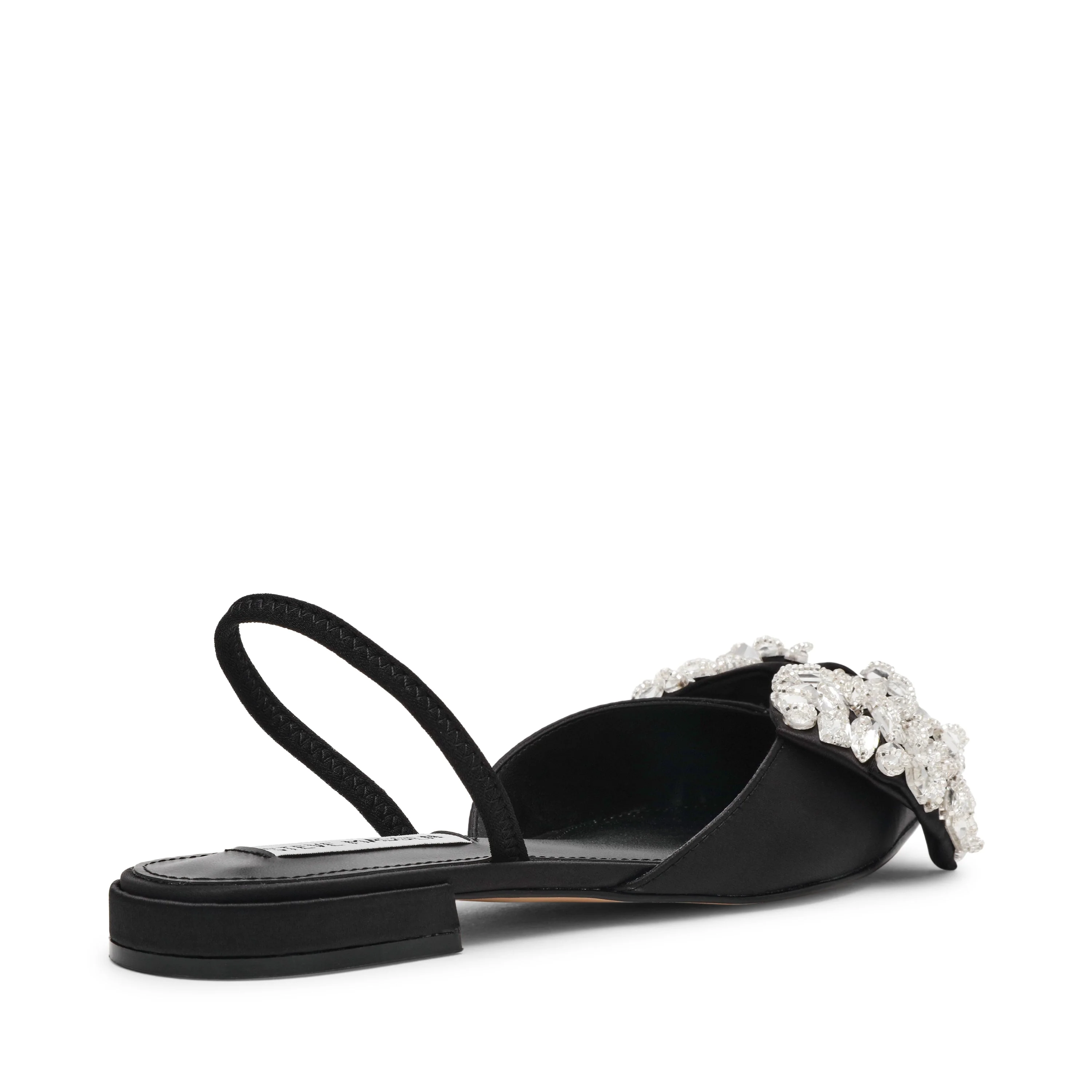 Sloane Women's St. Black Flat Sandals - Image 2
