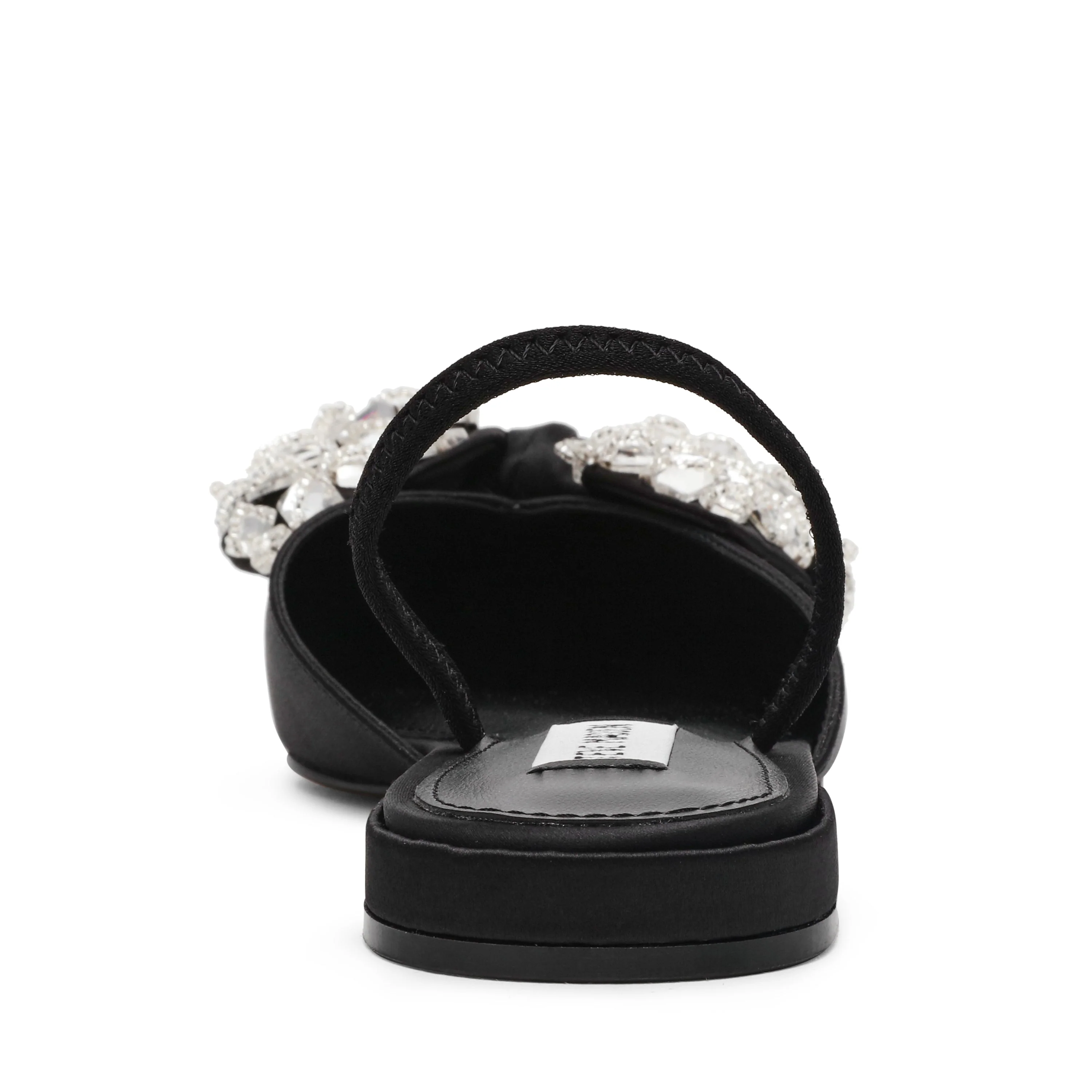 Sloane Women's St. Black Flat Sandals - Image 4