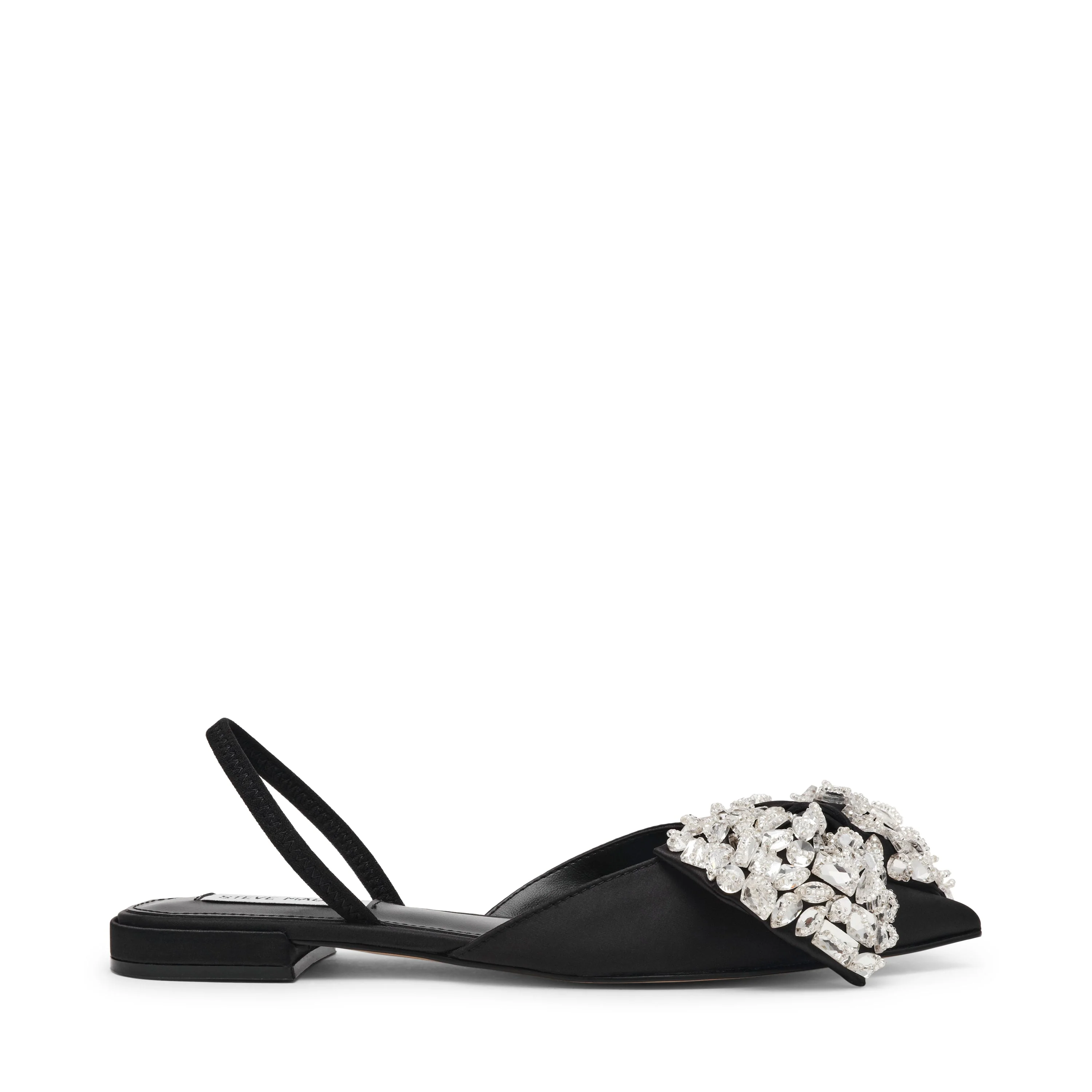 Sloane Women's St. Black Flat Sandals - Image 5