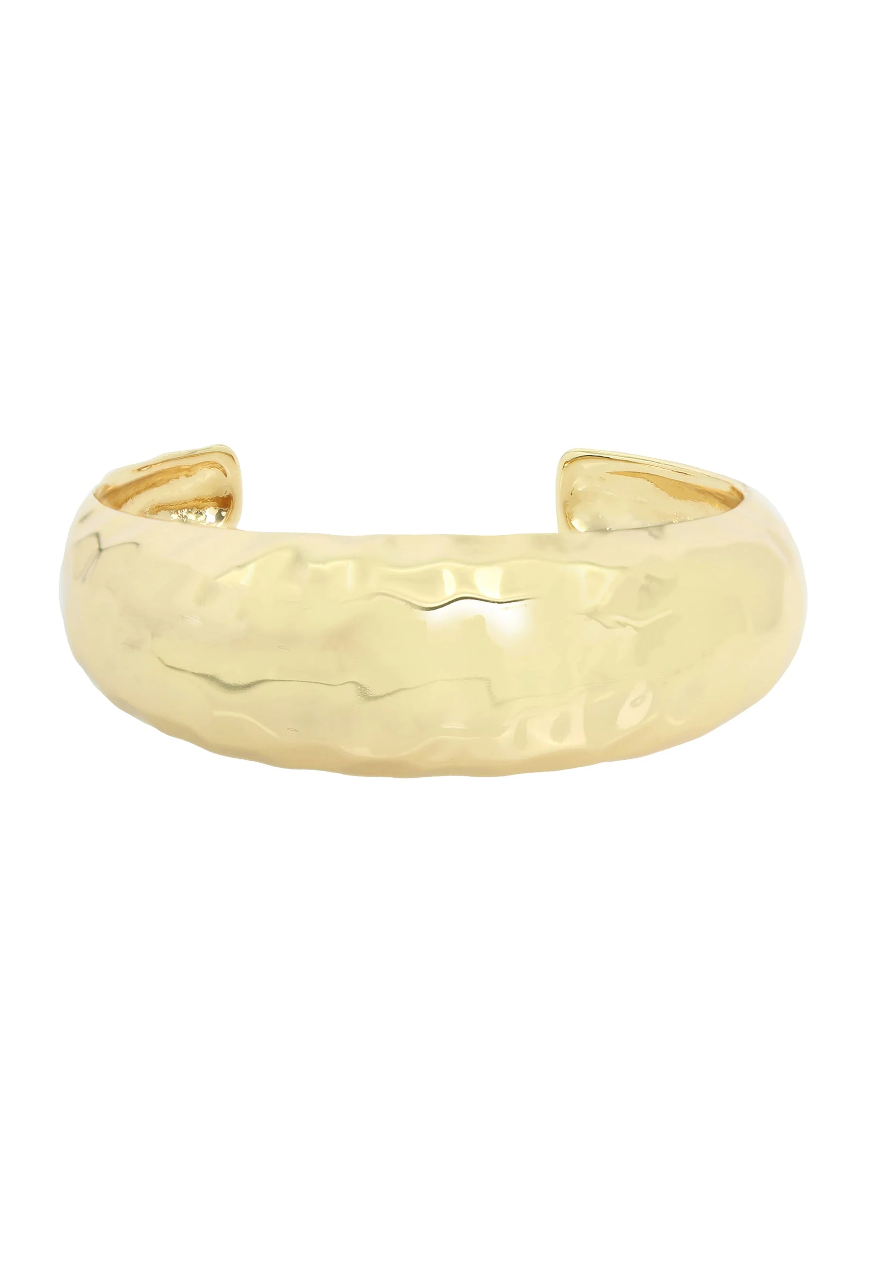 Disco Cuff Women's Gold Bracelet