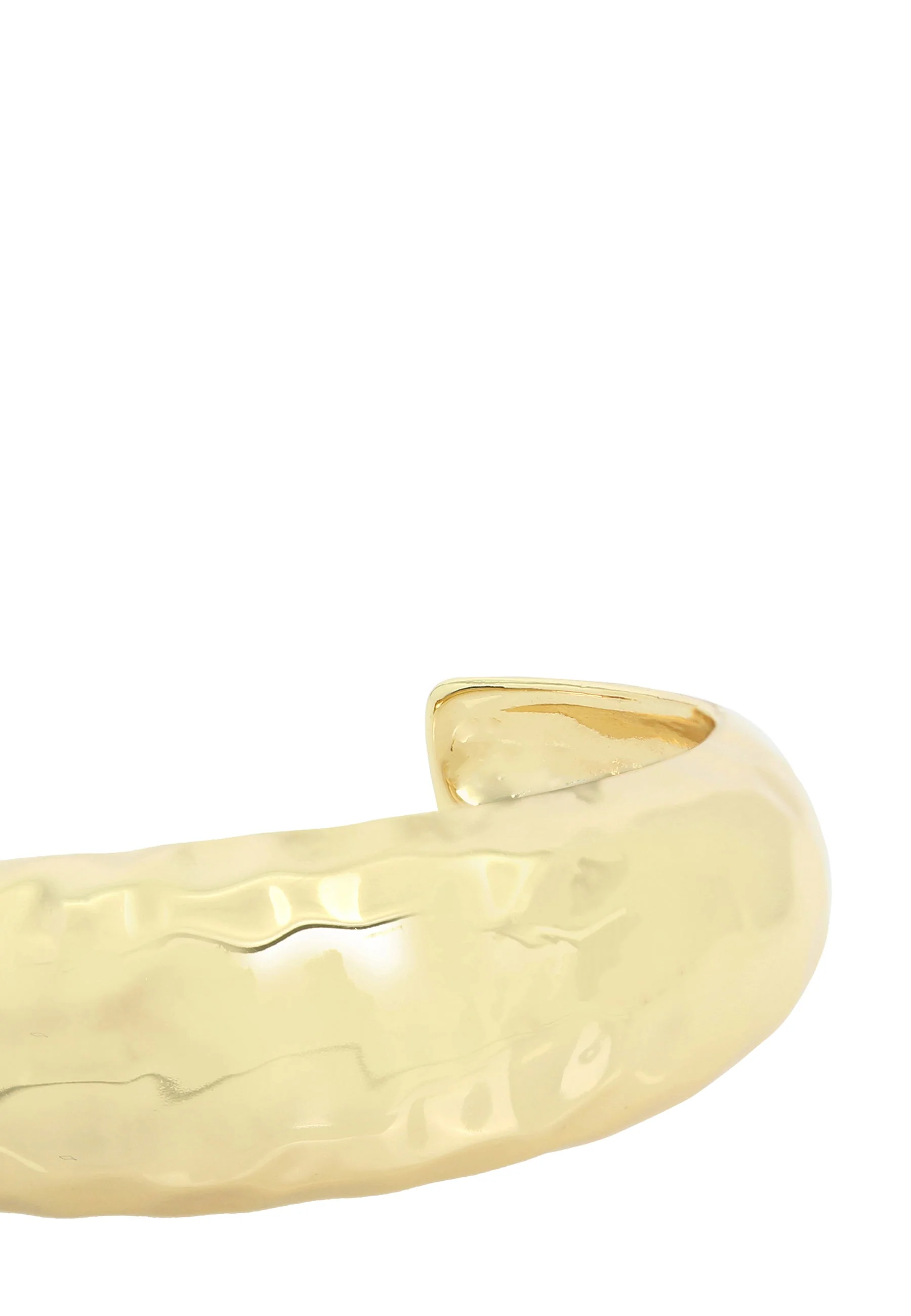 Disco Cuff Women's Gold Bracelet - Image 3