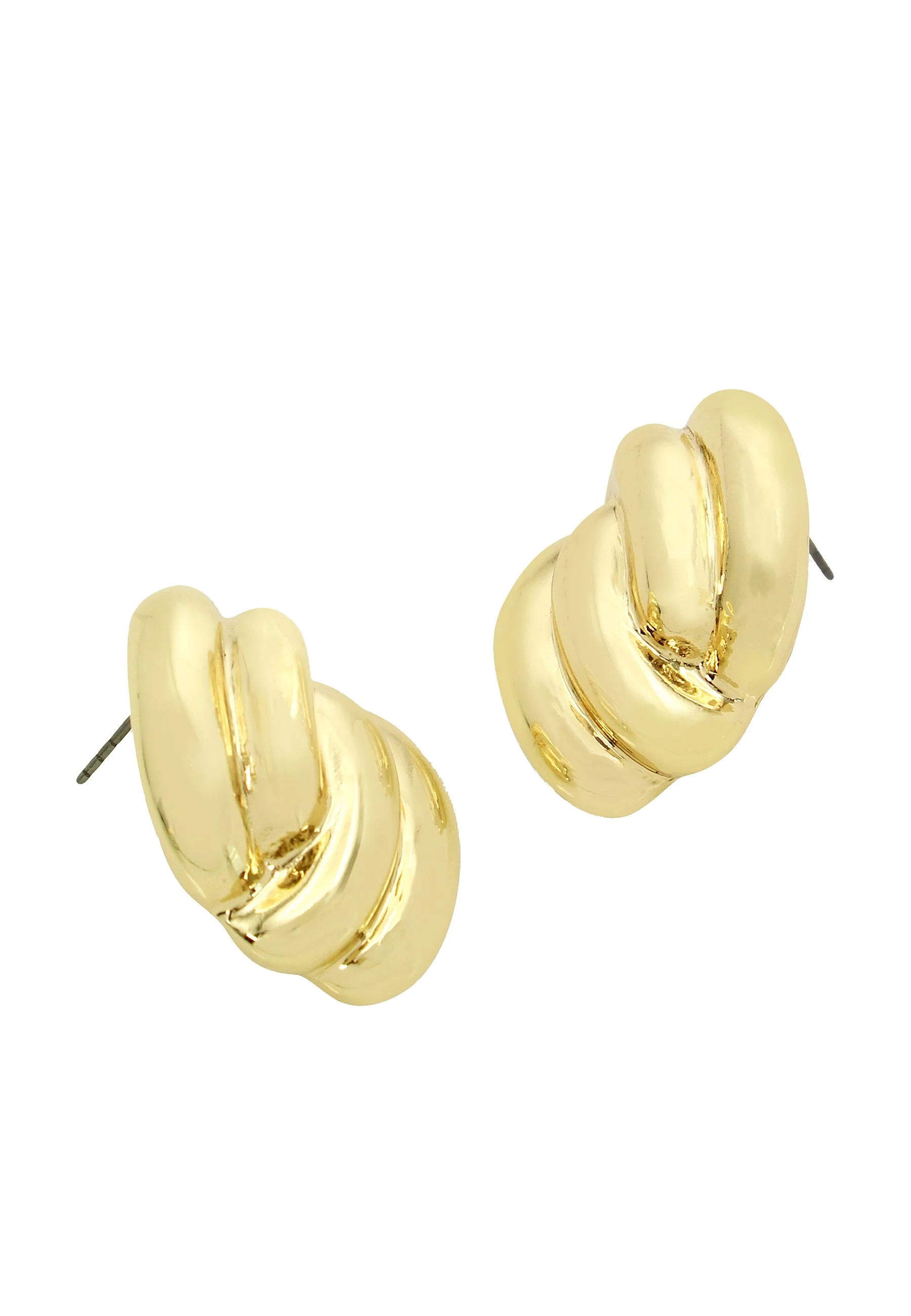 Knot Women's Gold Studs - Image 2