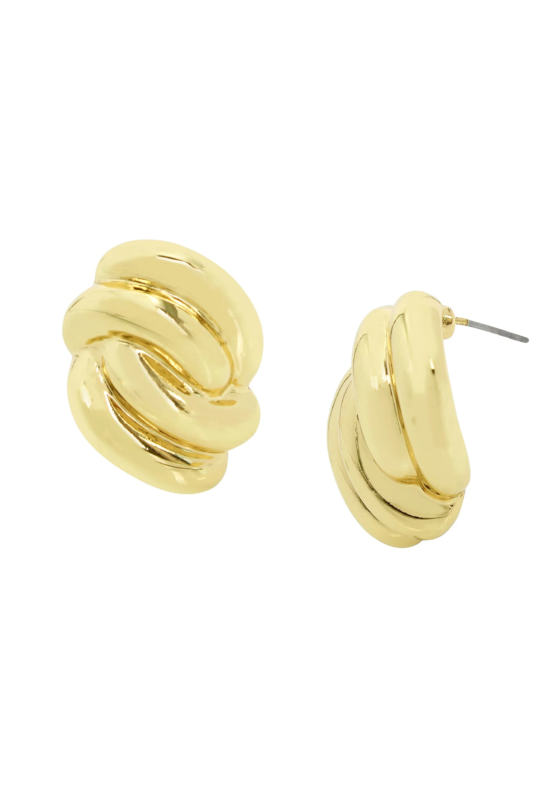 Knot Women's Gold Studs - Image 3