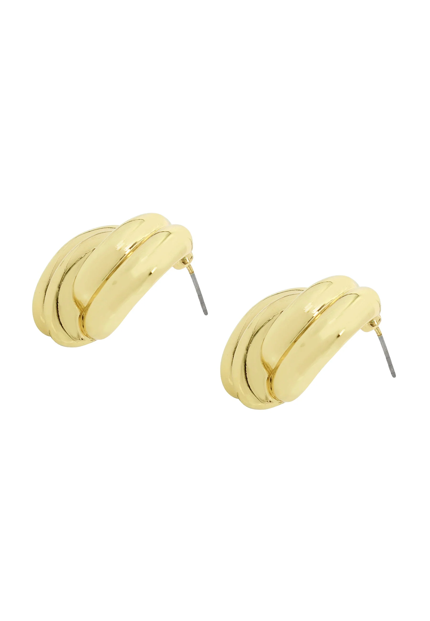 Knot Women's Gold Studs - Image 4