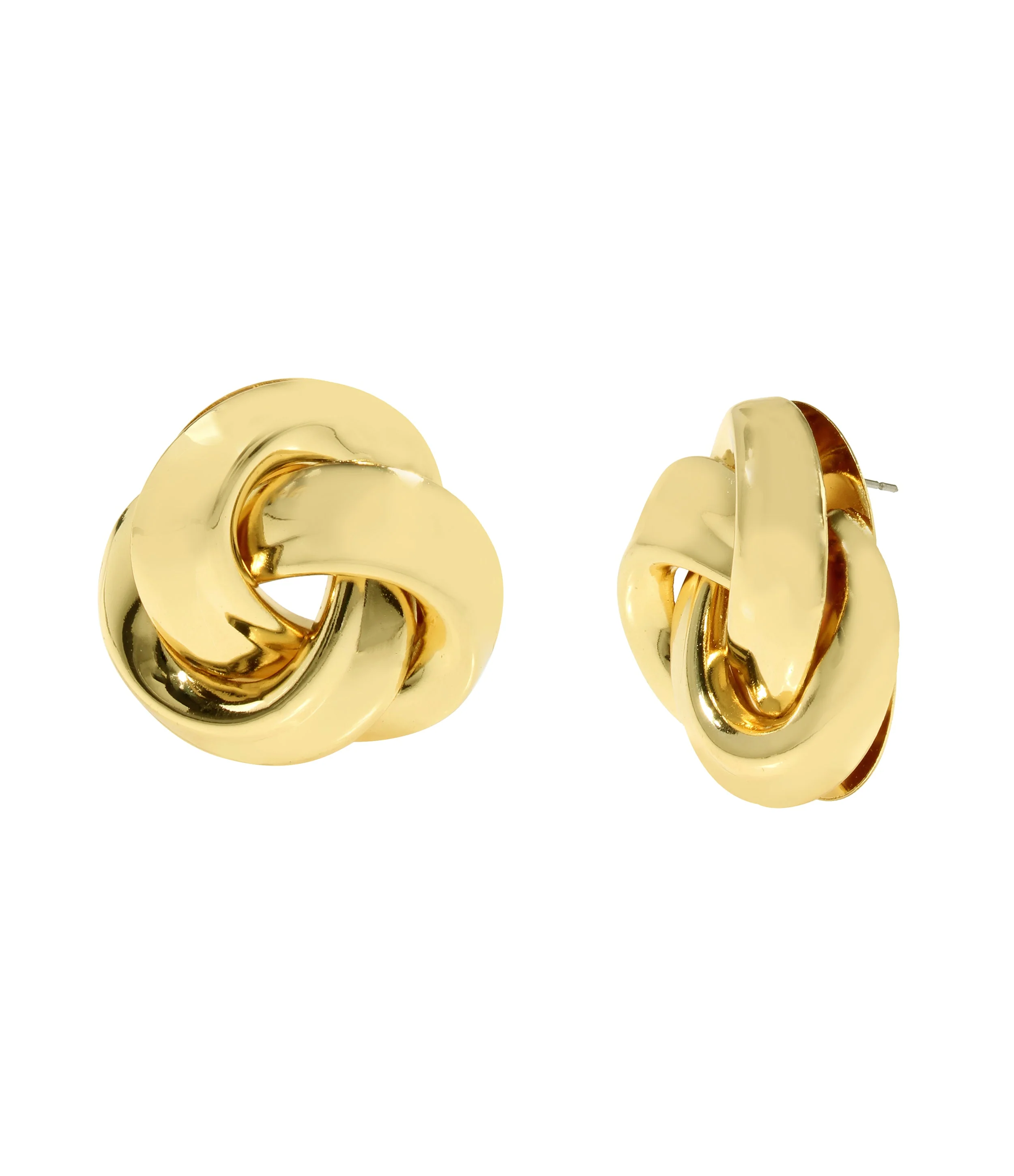 Knot Women's Gold Studs - Image 2