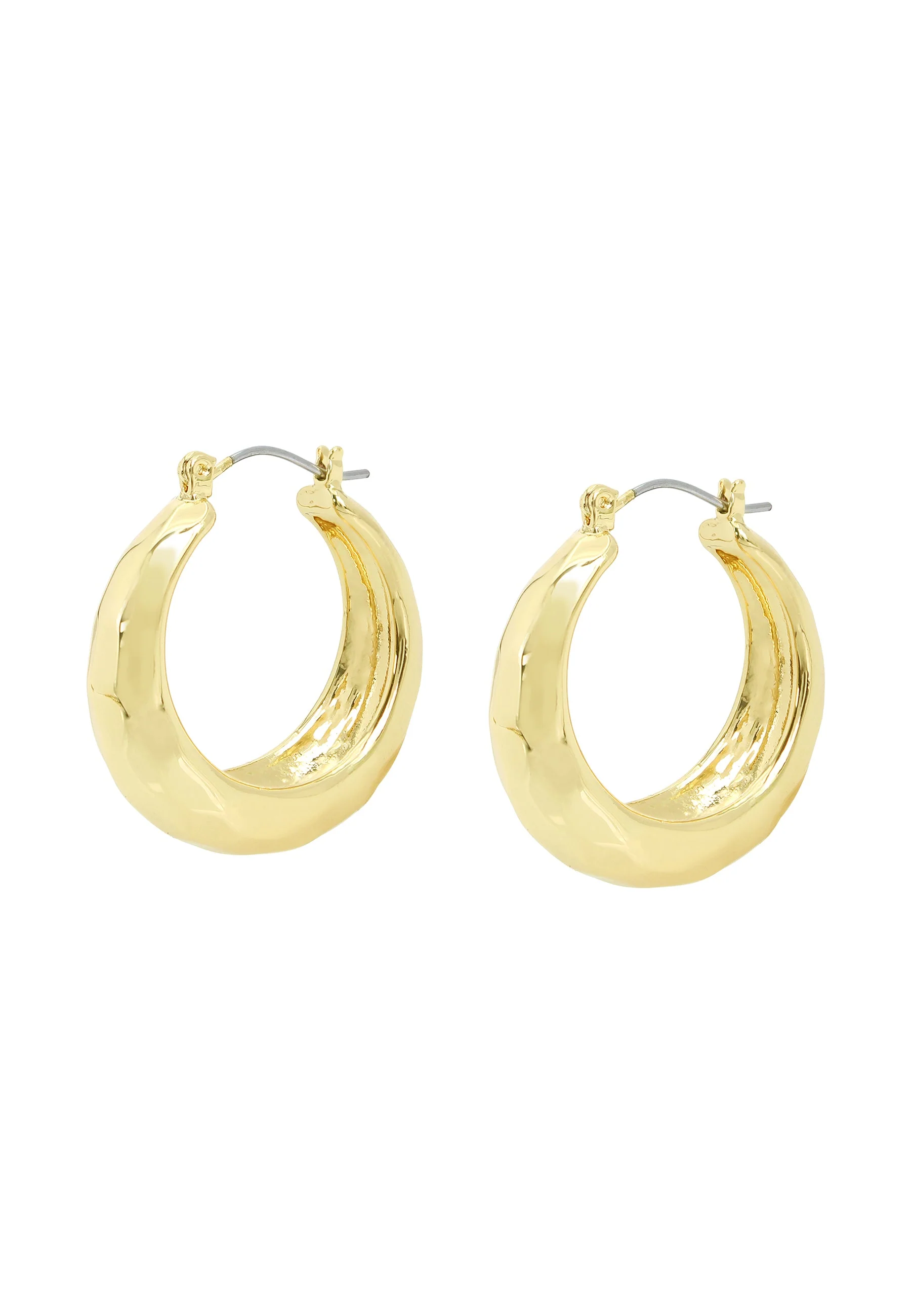 Disco Hoops Women's Gold Earrings