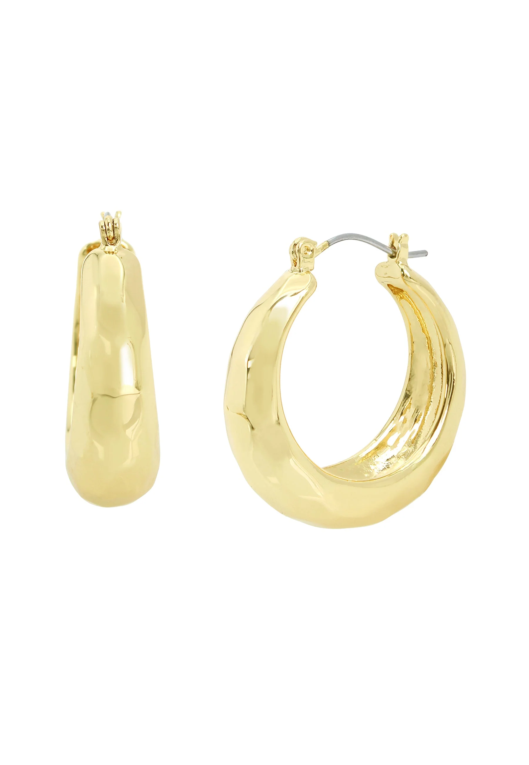 Disco Hoops Women's Gold Earrings - Image 2