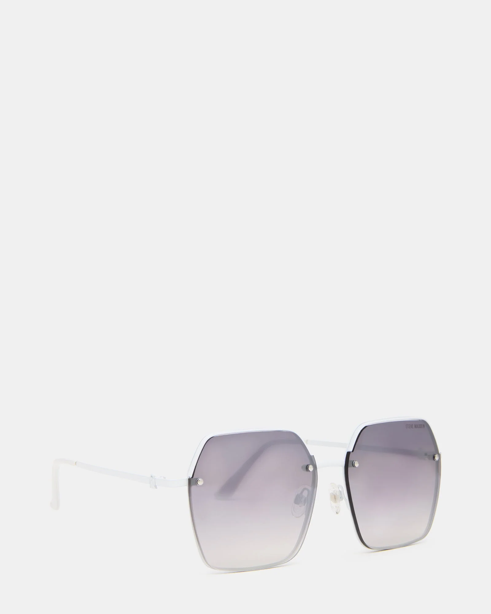 Davian White Sunglasses