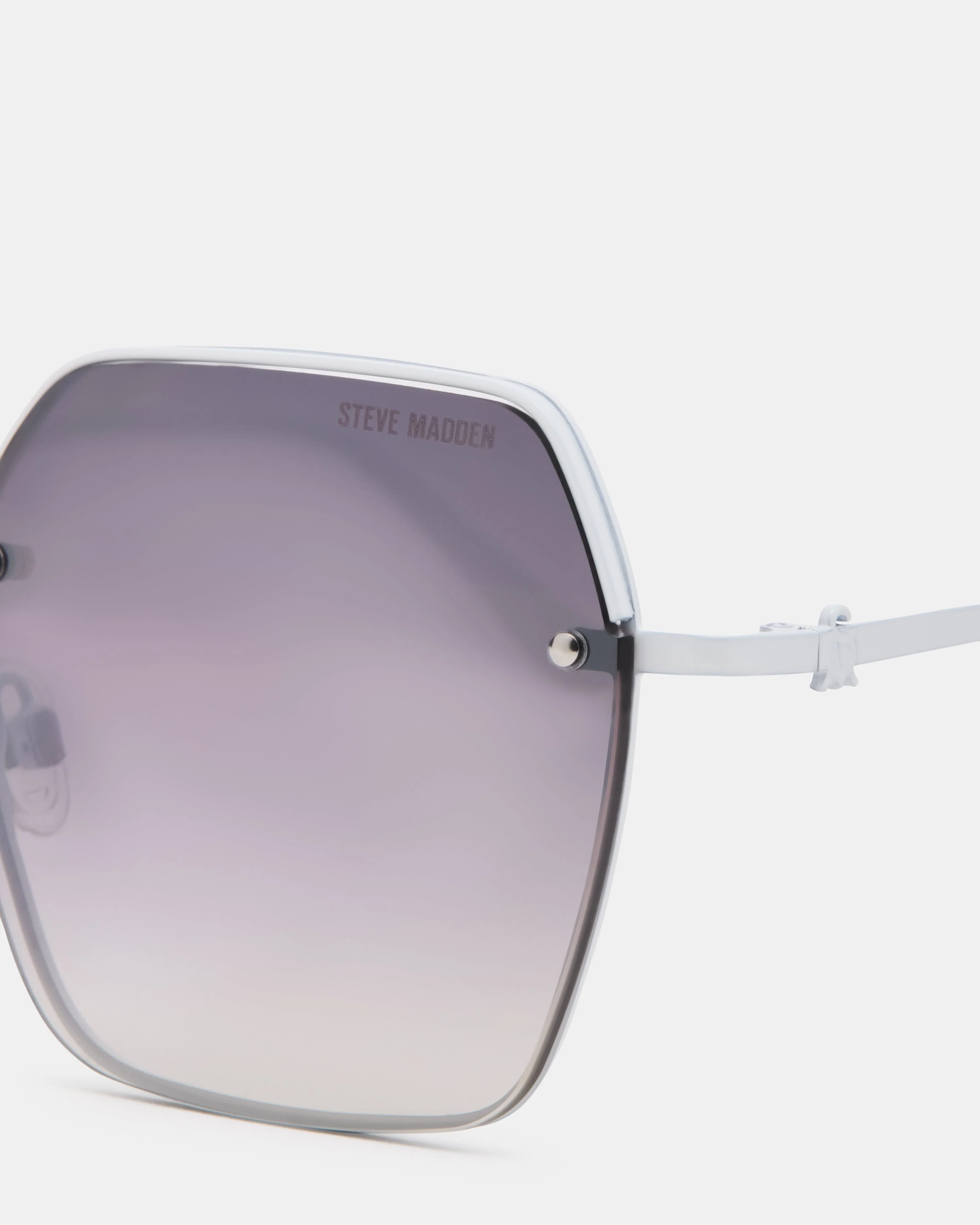 Davian White Sunglasses - Image 2