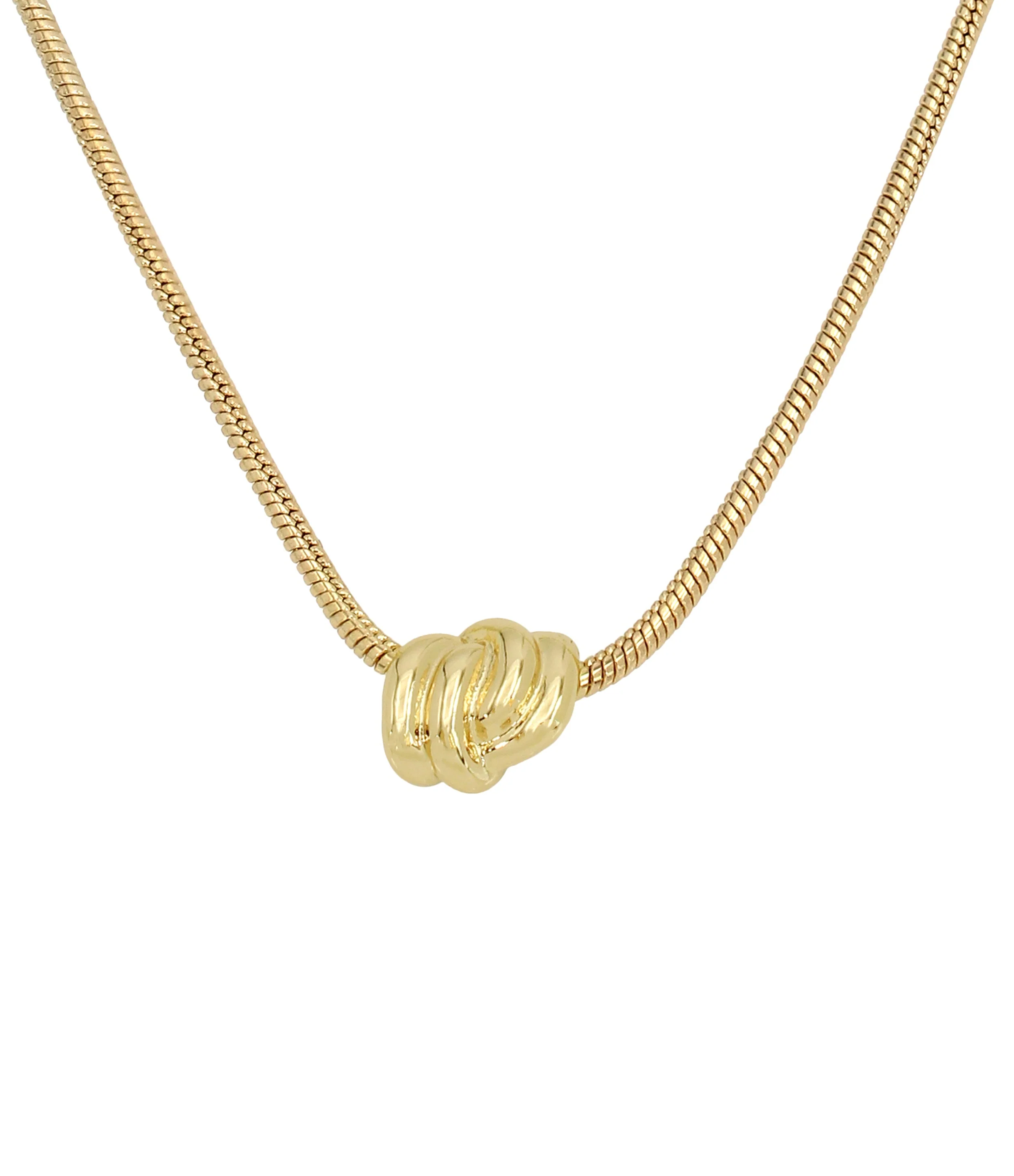 Knot Women's Gold Necklace - Image 2