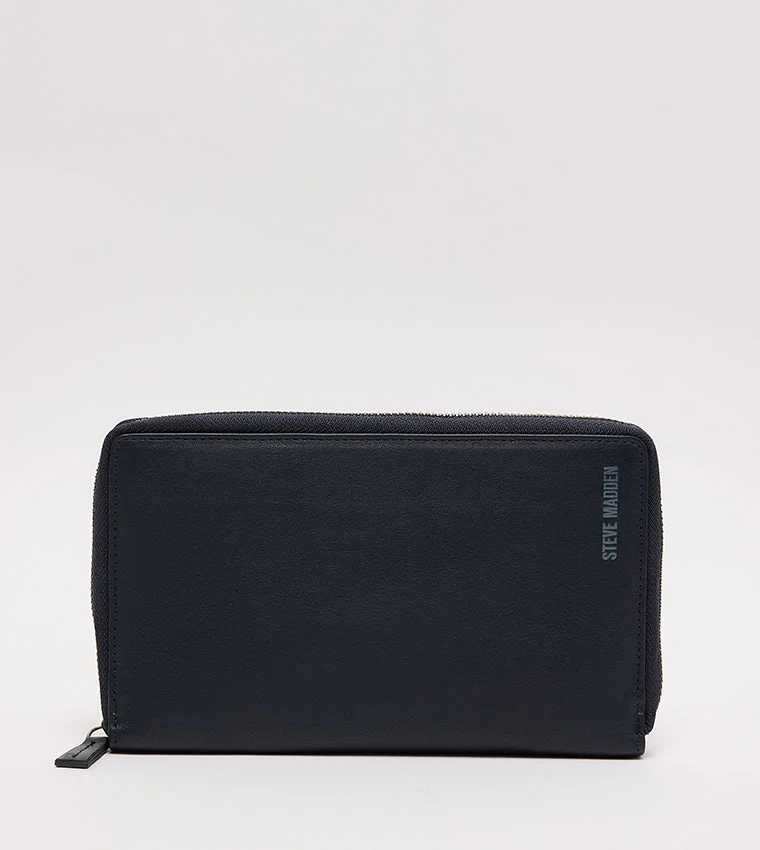 Classic Unisex Navy Blue Wallet