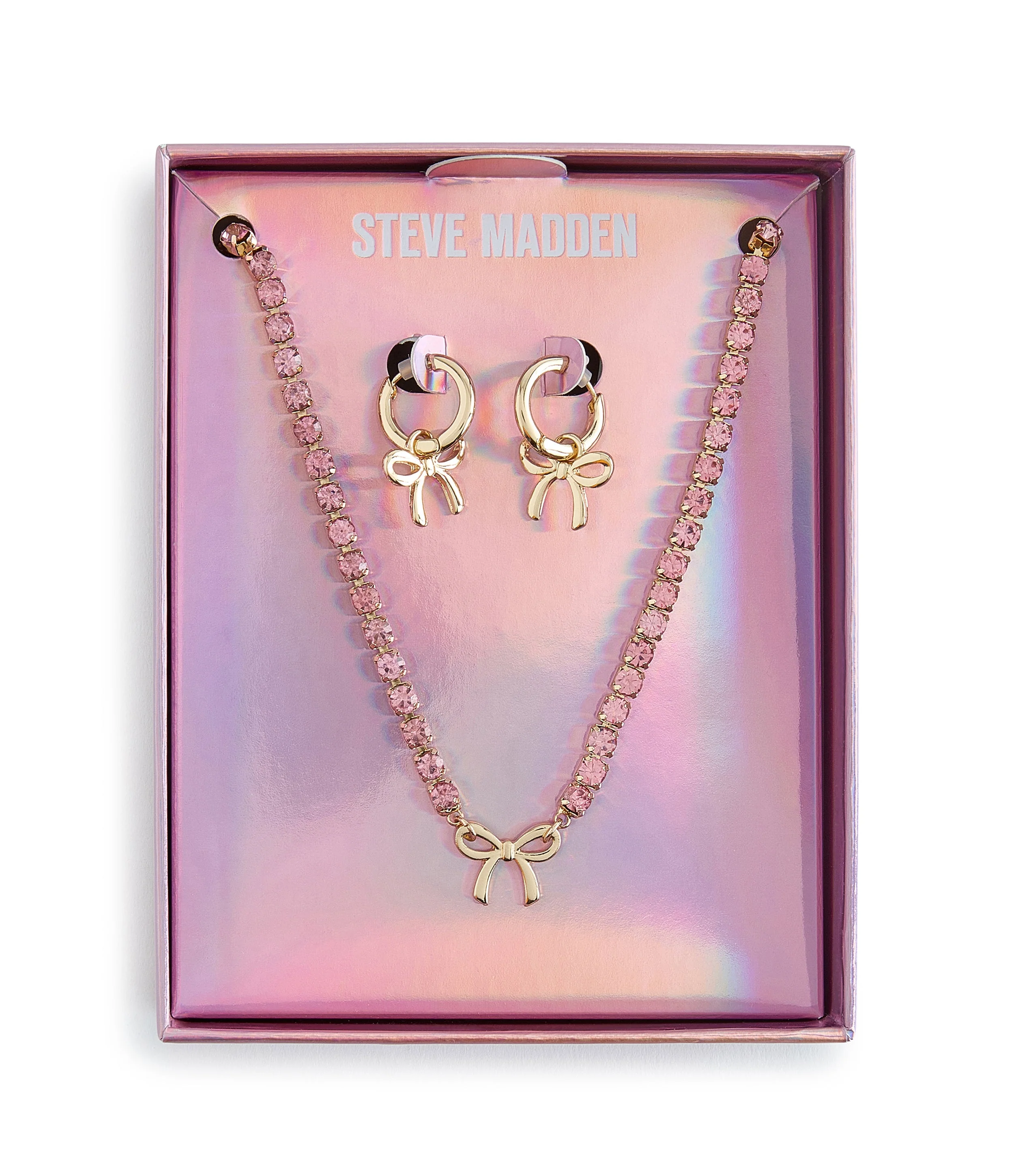 Bow Women's Ivory Pearl Necklace Set - Image 4