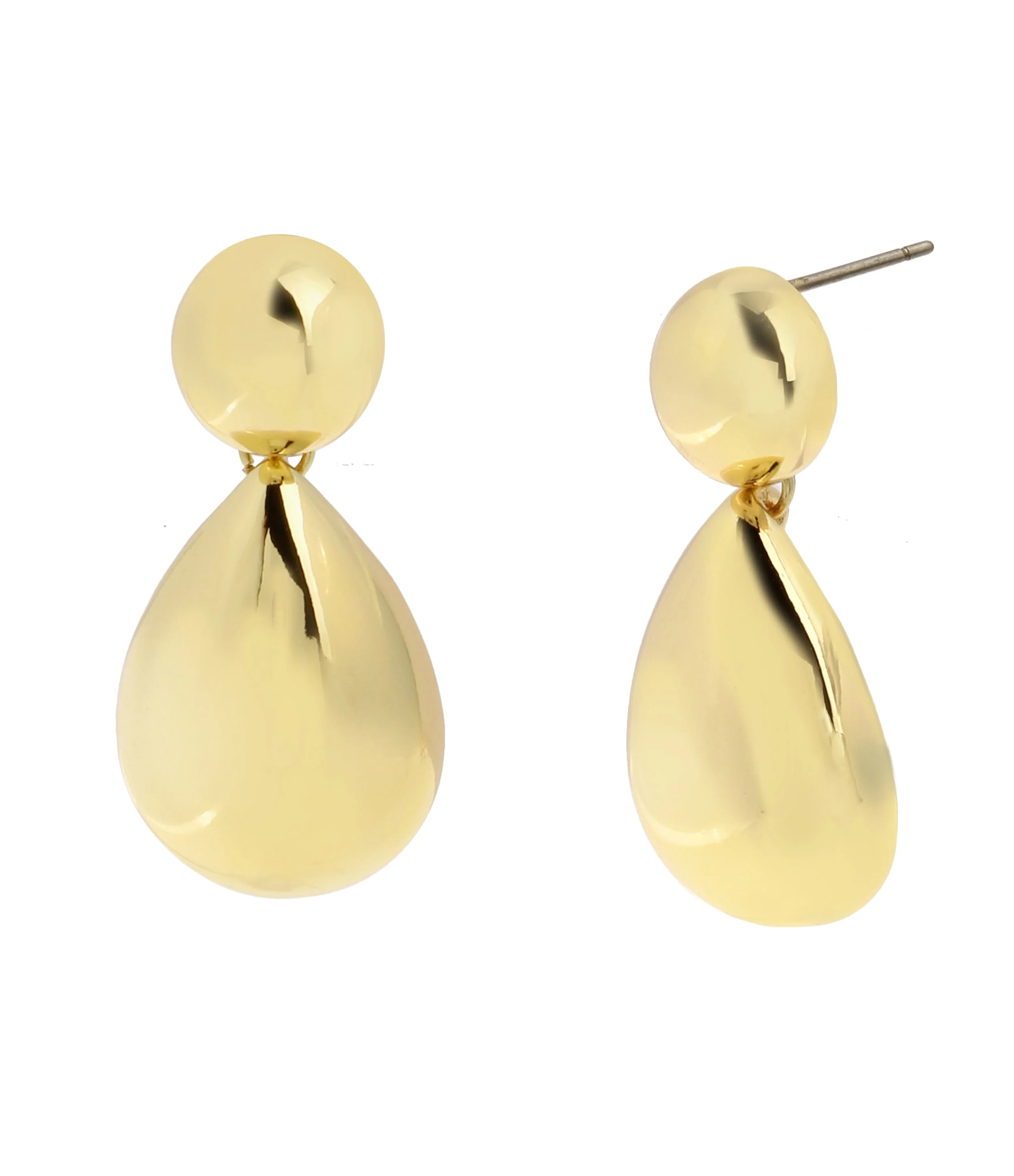 Teardrop Women's Gold Earrings