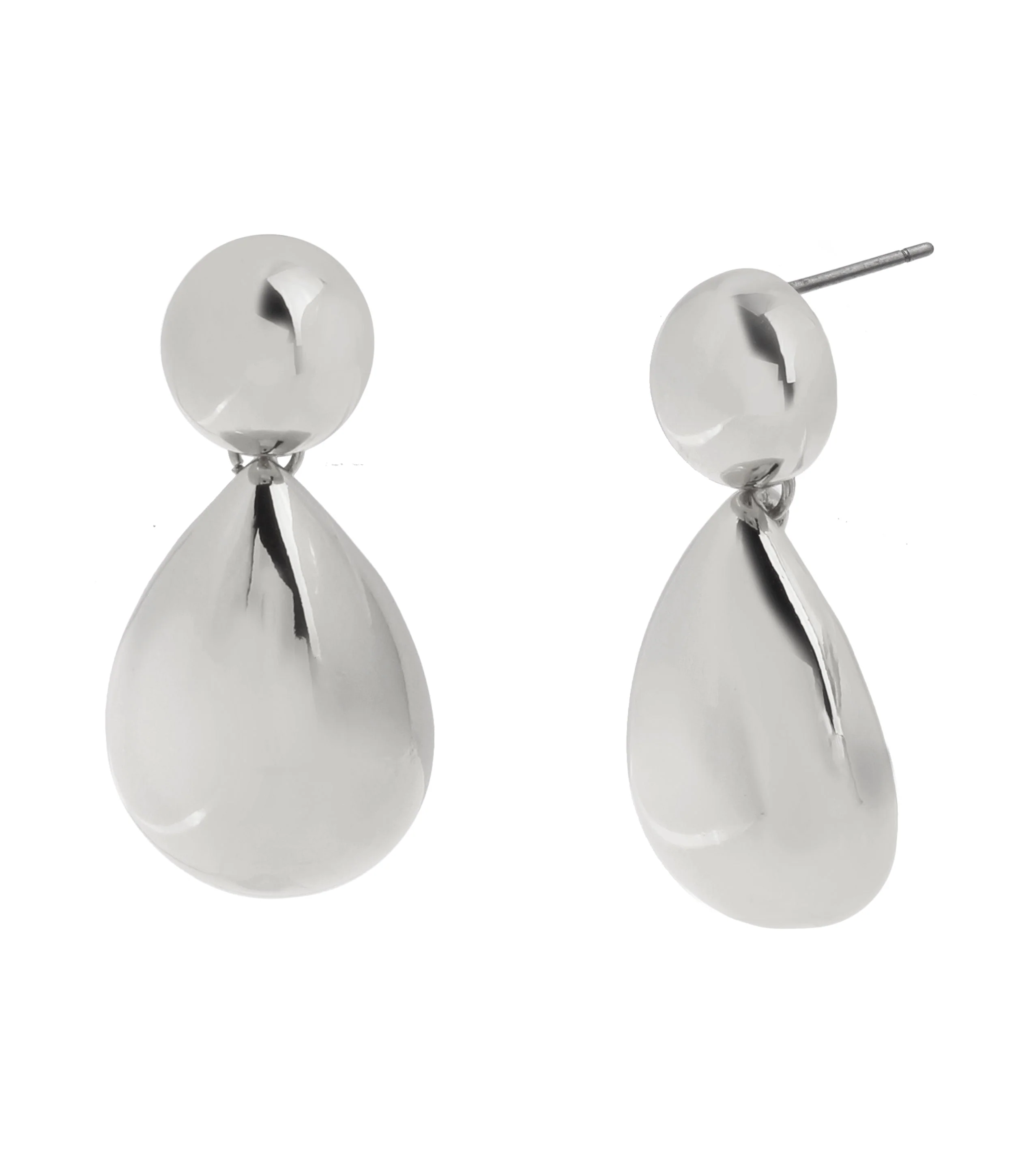 Teardrop Women's Gunmetal Earrings