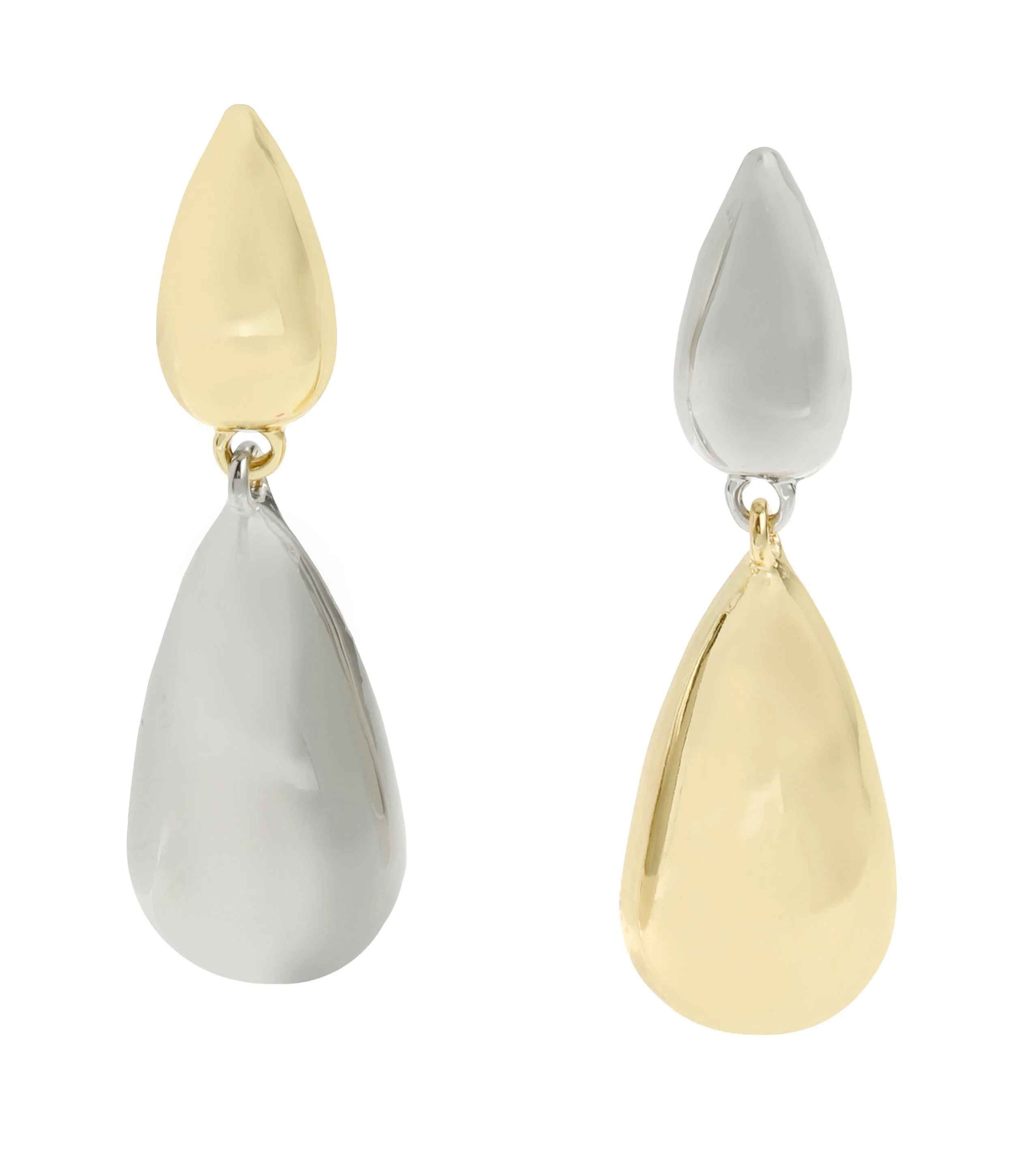 Tear Women's Gold Drop Earrings