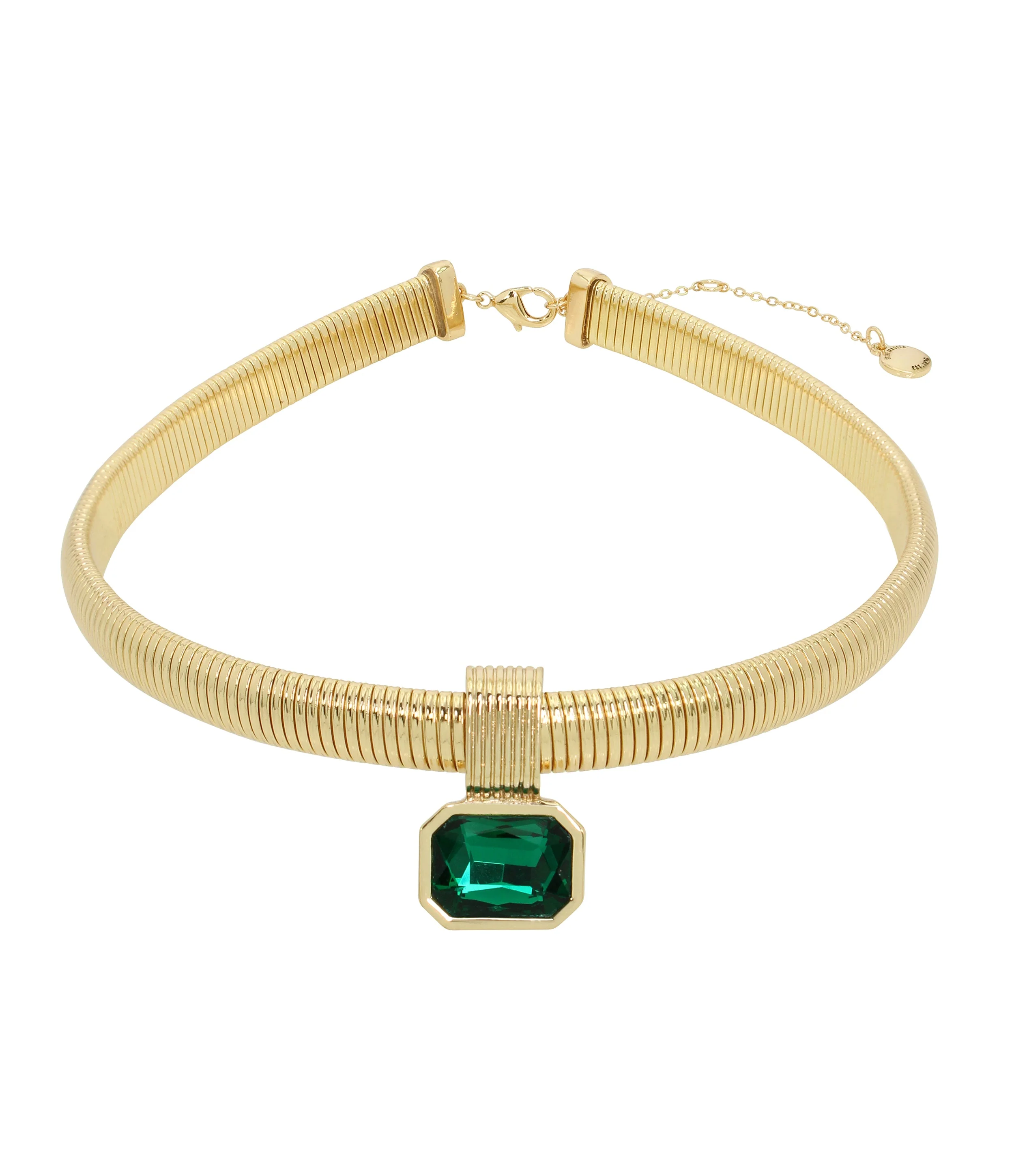 Trinkle Women's Gold Teal Necklace