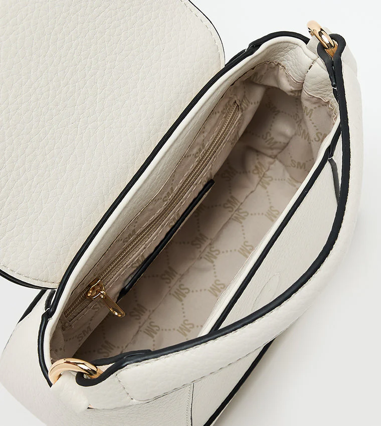 Smw8016 White Women's Shoulder Bag - Image 7