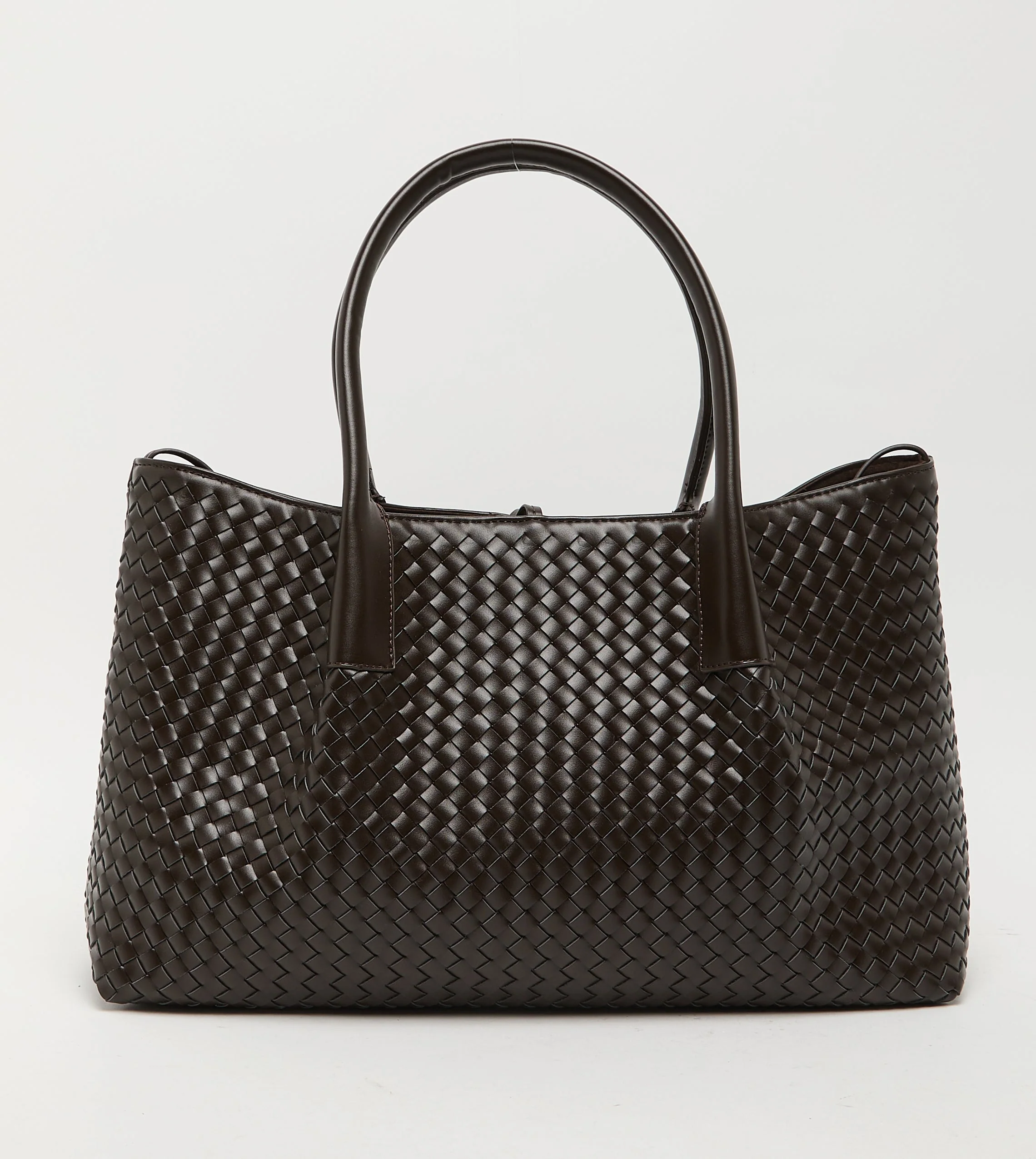 Smw8025-Dkb Dark Brown Women's Tote Bag - Image 2