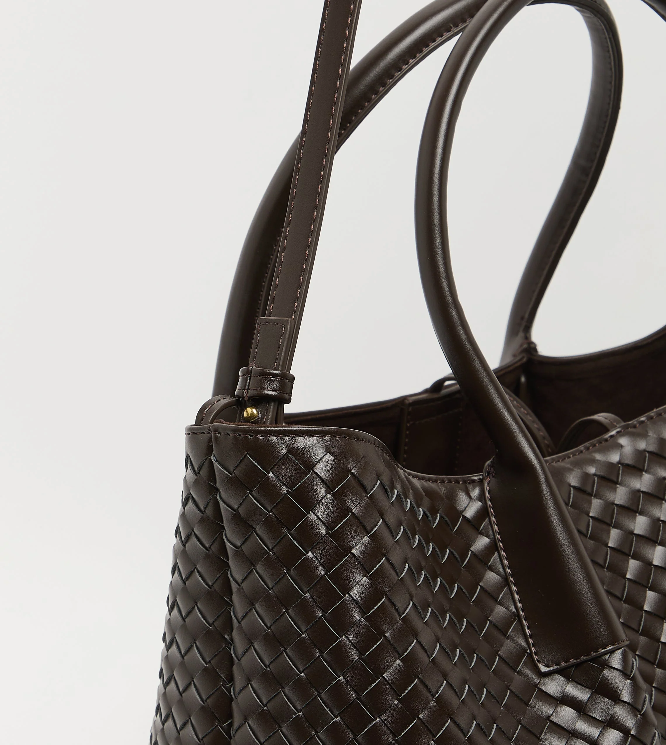 Smw8025-Dkb Dark Brown Women's Tote Bag - Image 3
