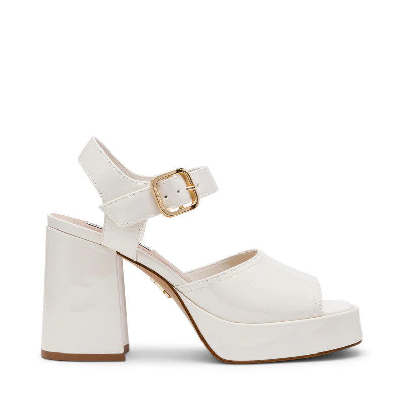 Soho White Women's Heels - Image 2