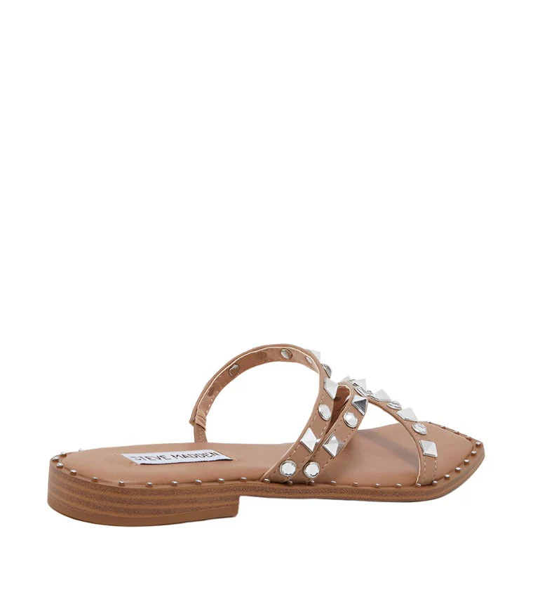 Sophie Women's Tan Flat Sandals - Image 3
