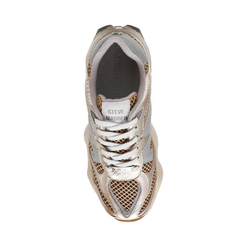 Speeder Gold Women's Sneakers - Image 6