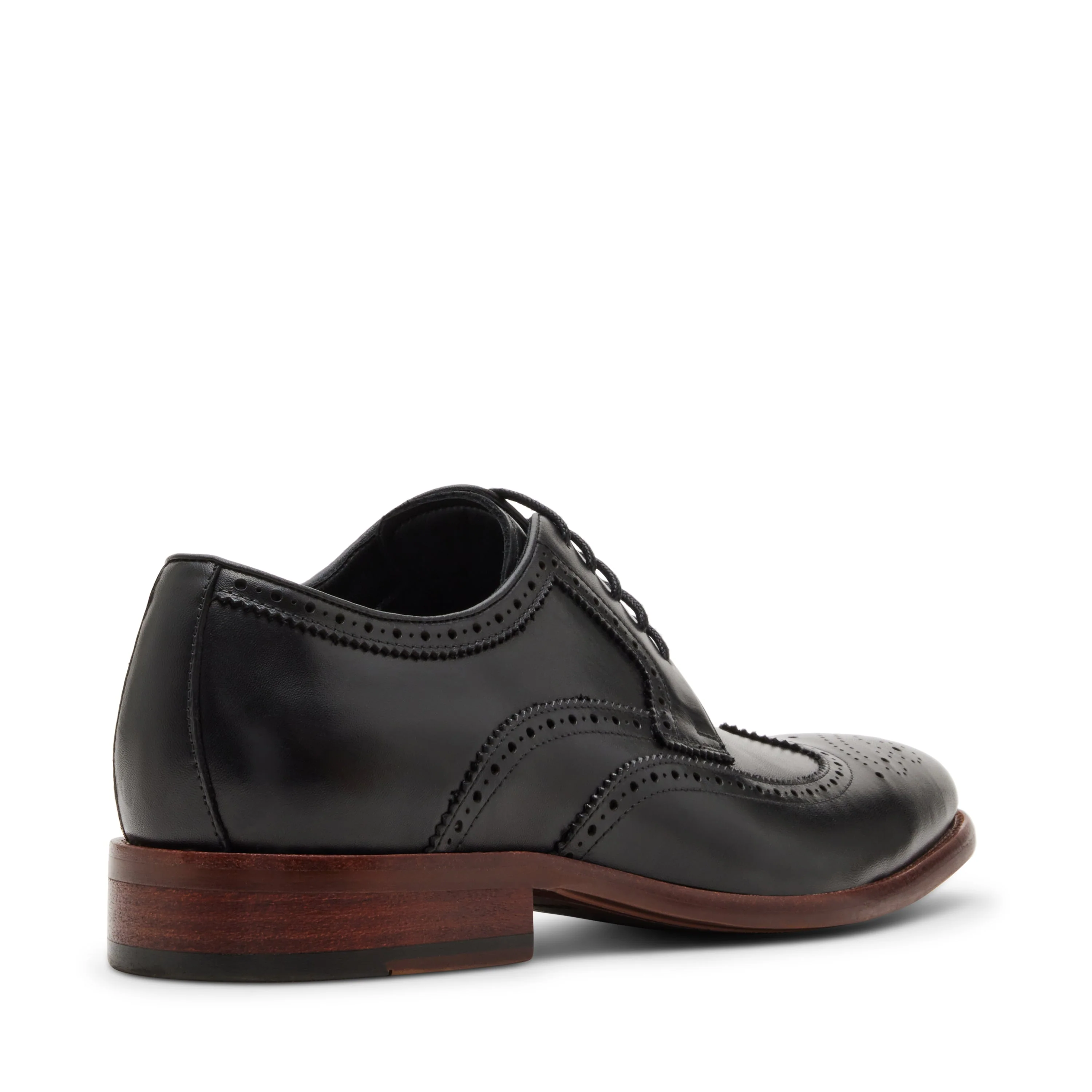 Sprocket-N Men's Black Leather Formal Shoes - Image 2
