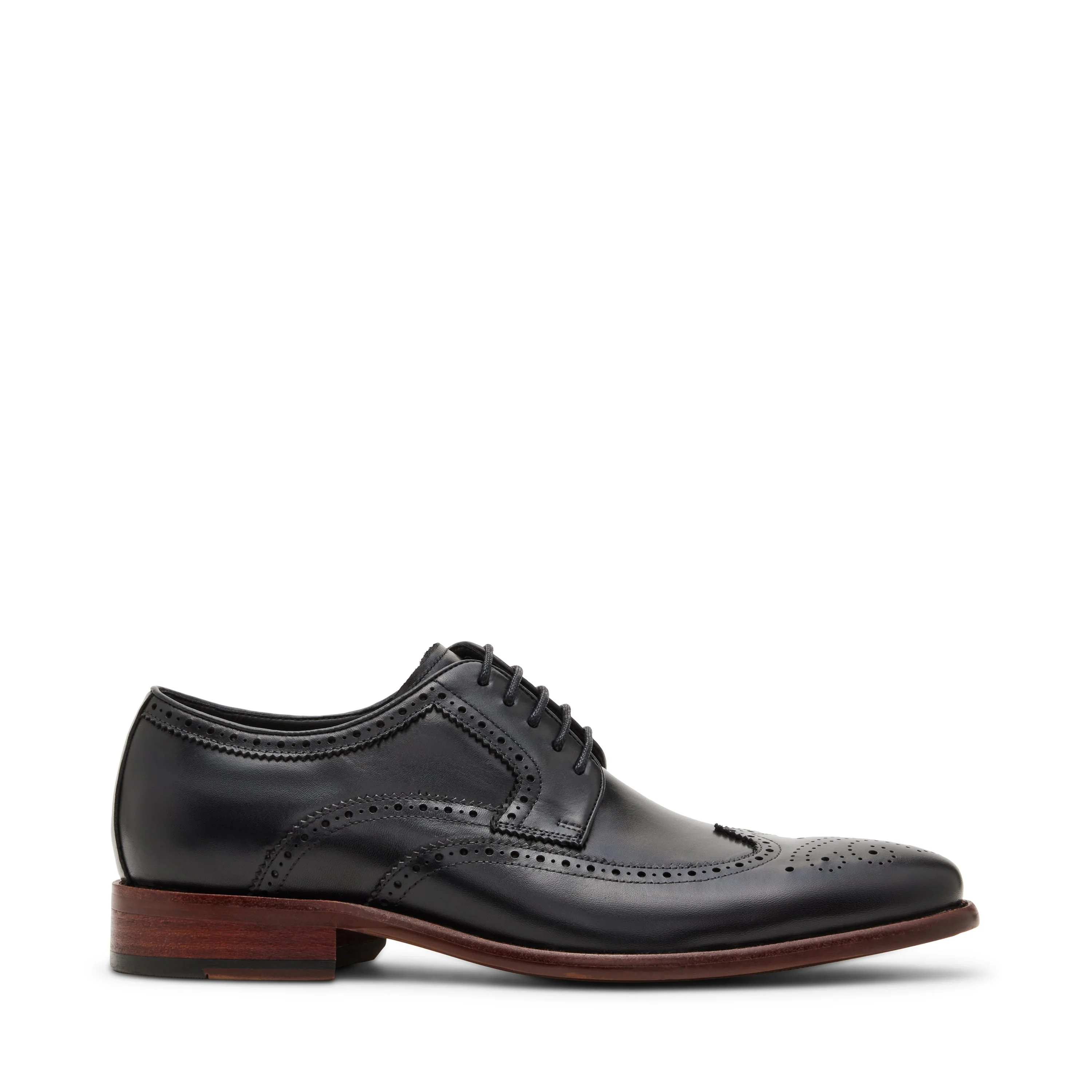 Sprocket-N Men's Black Leather Formal Shoes - Image 3
