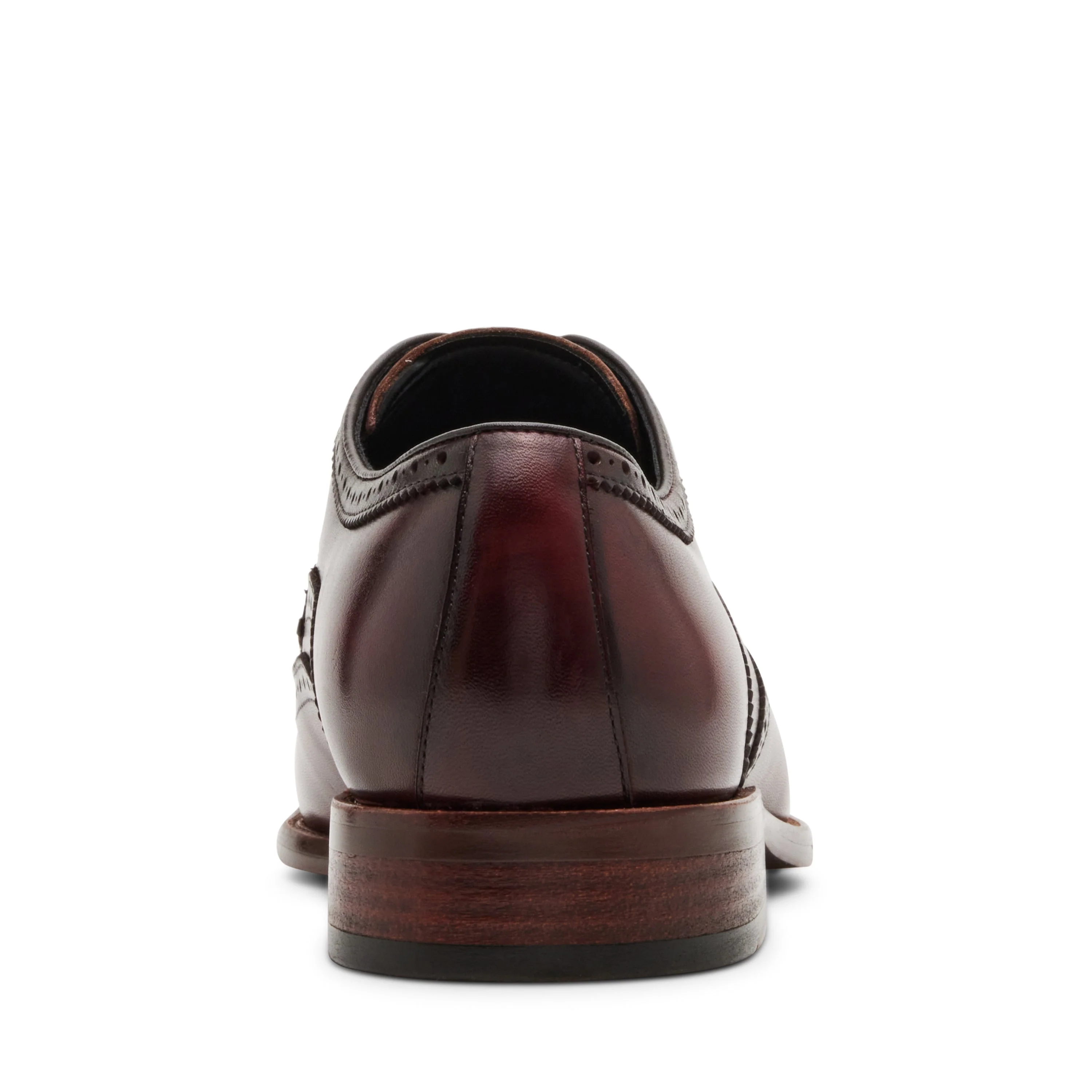 Sprocket-N Men's Burgundy Leather Formal Shoes - Image 5