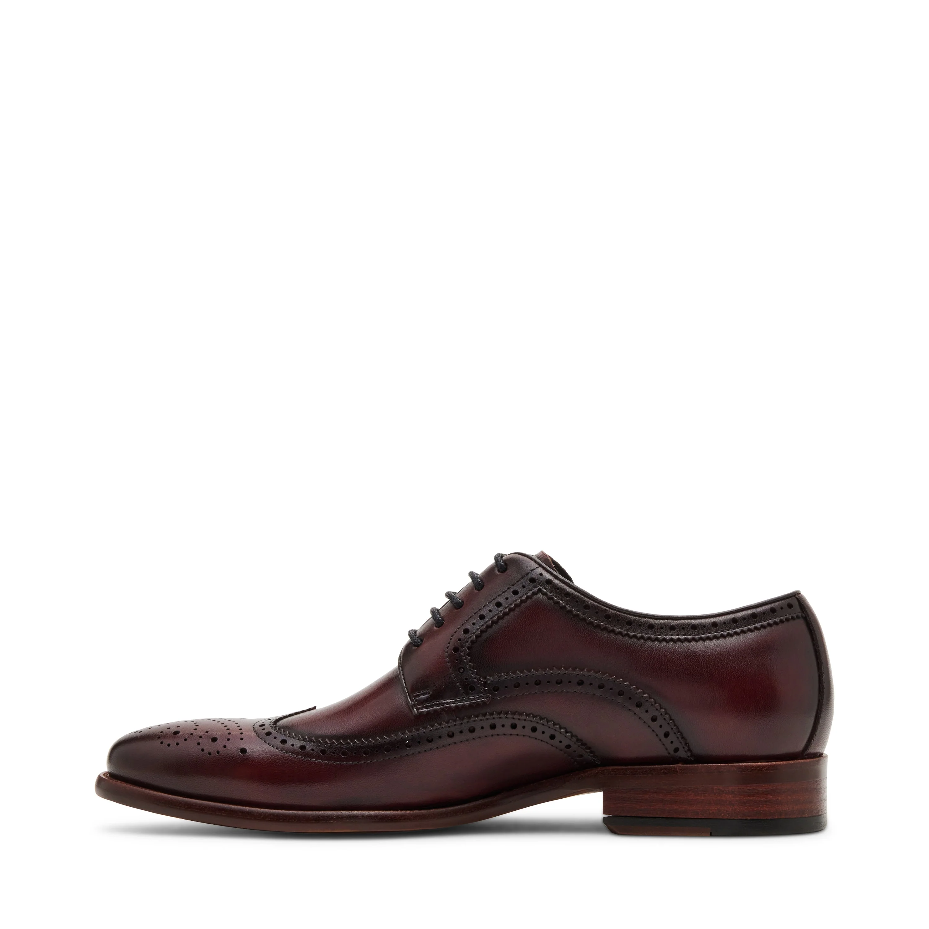 Sprocket-N Men's Burgundy Leather Formal Shoes - Image 6