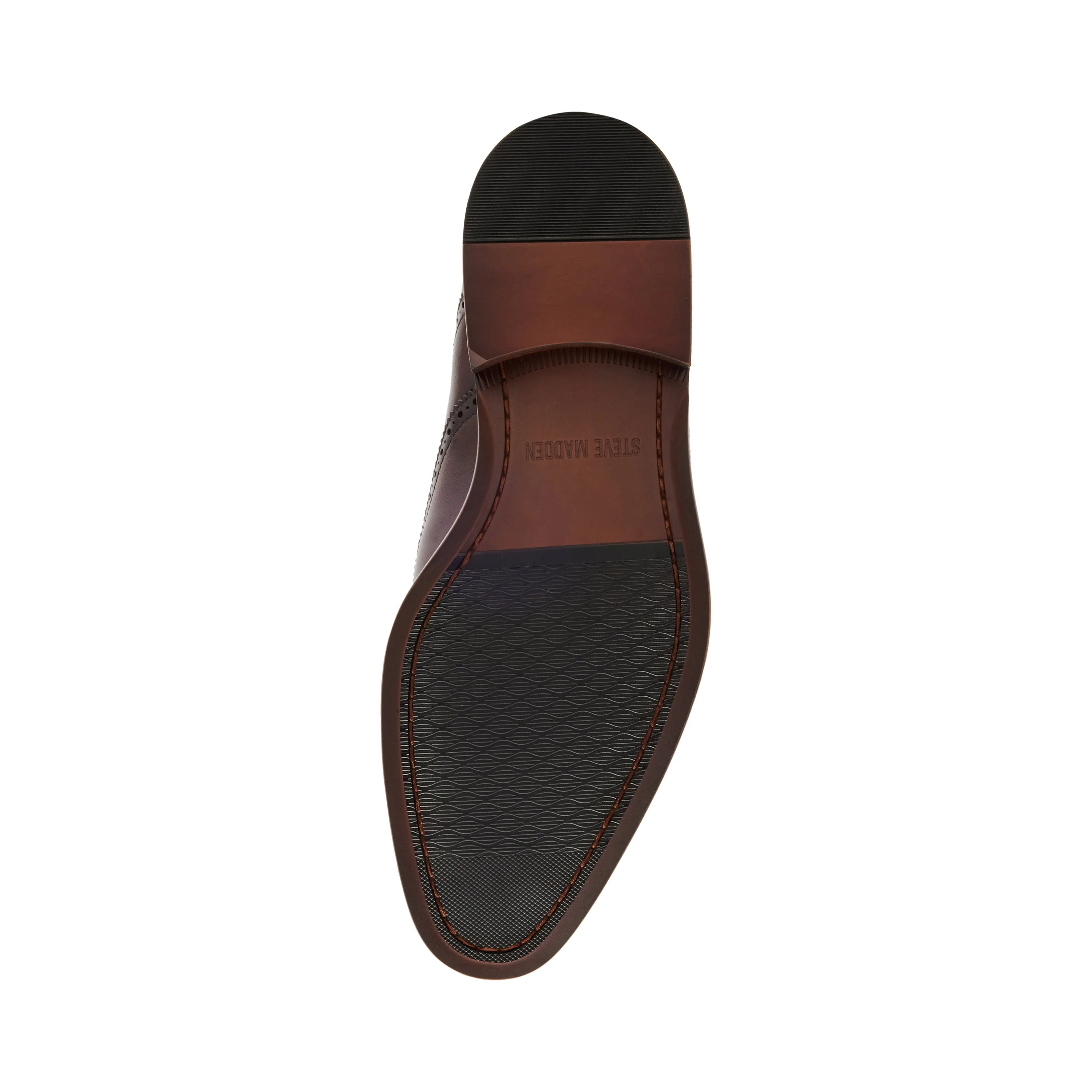 Sprocket-N Men's Burgundy Leather Formal Shoes - Image 8