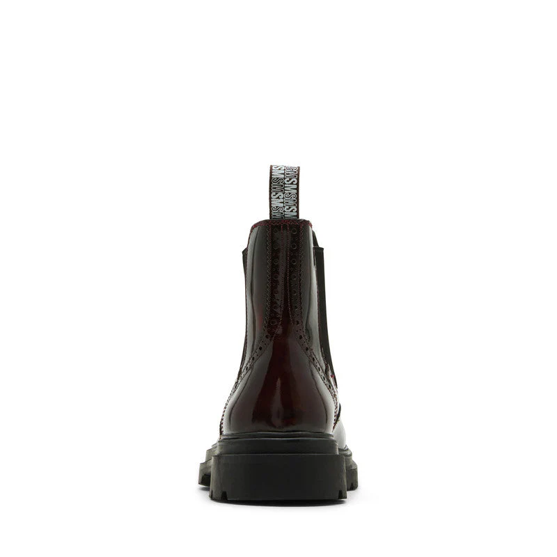 Stancie Men's Burgundy Ankle Boots - Image 3