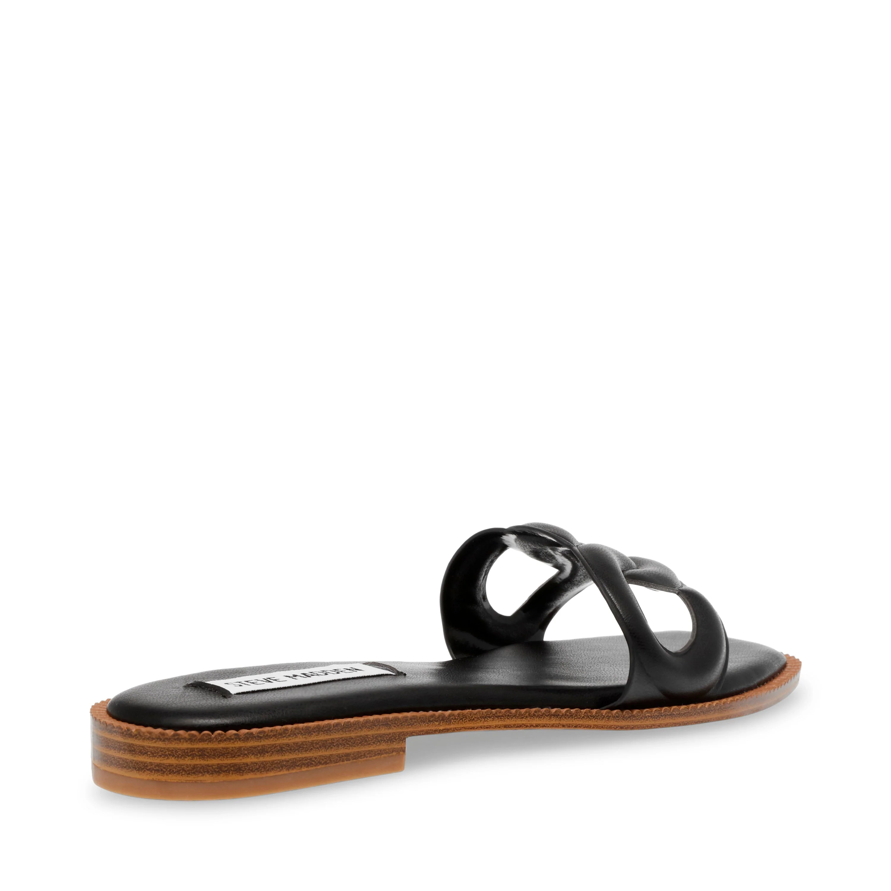 Stash Women's Black Flat Sandals - Image 4