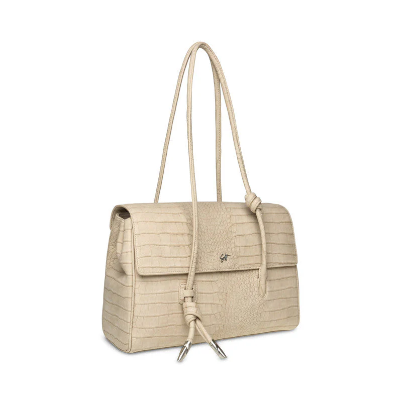 Bamalfic Beige Women's Satchel - Image 4
