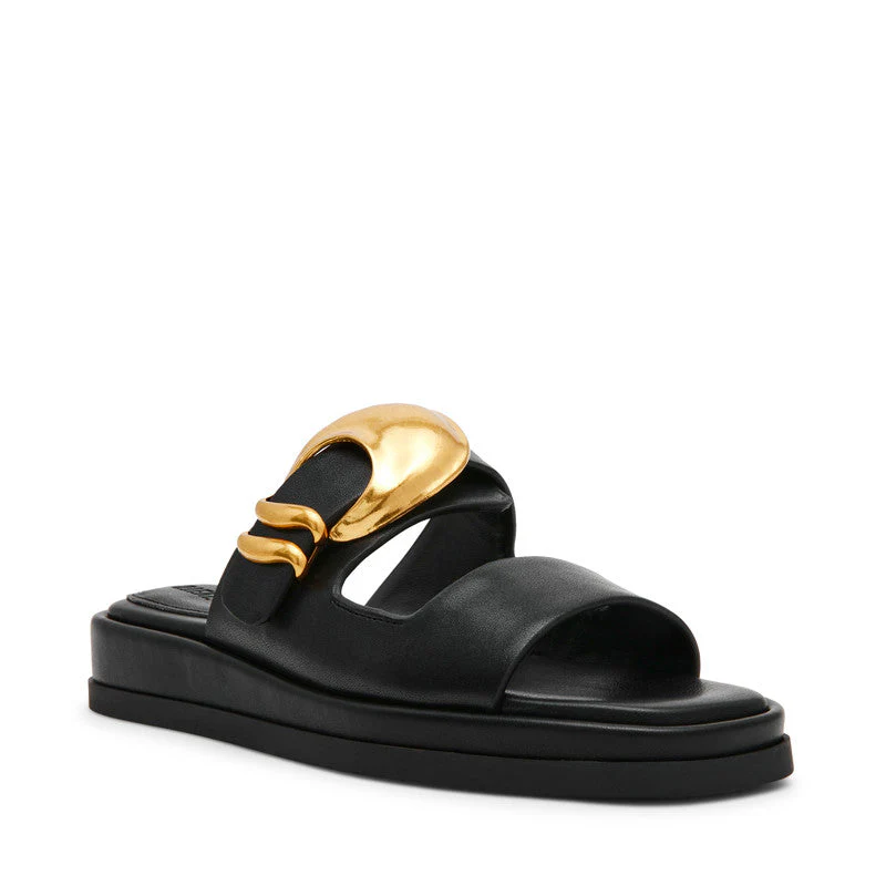 Bay-Ridge Black Women's Sandals