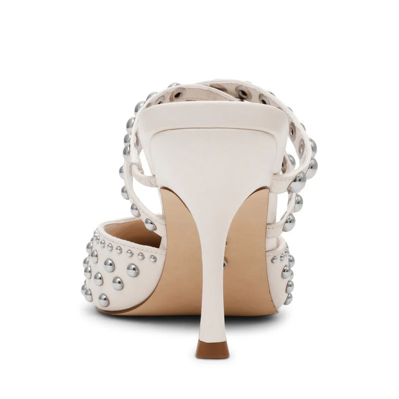 Brecker Cream Women's Heels - Image 3