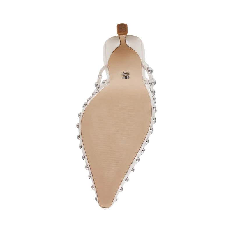 Brecker Cream Women's Heels - Image 6