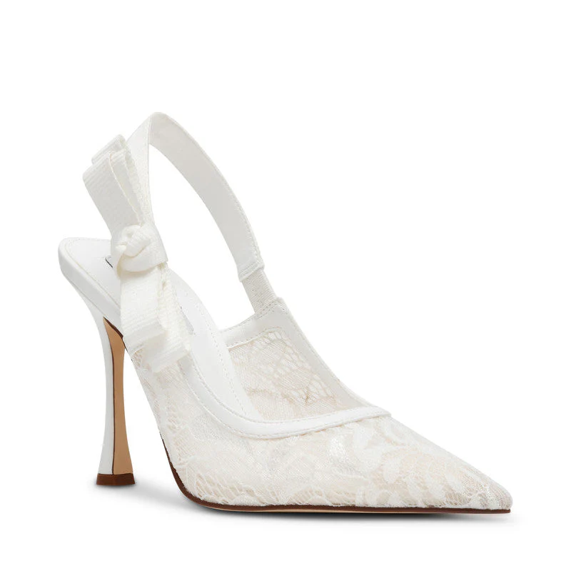Brylie-L White Women's Heels